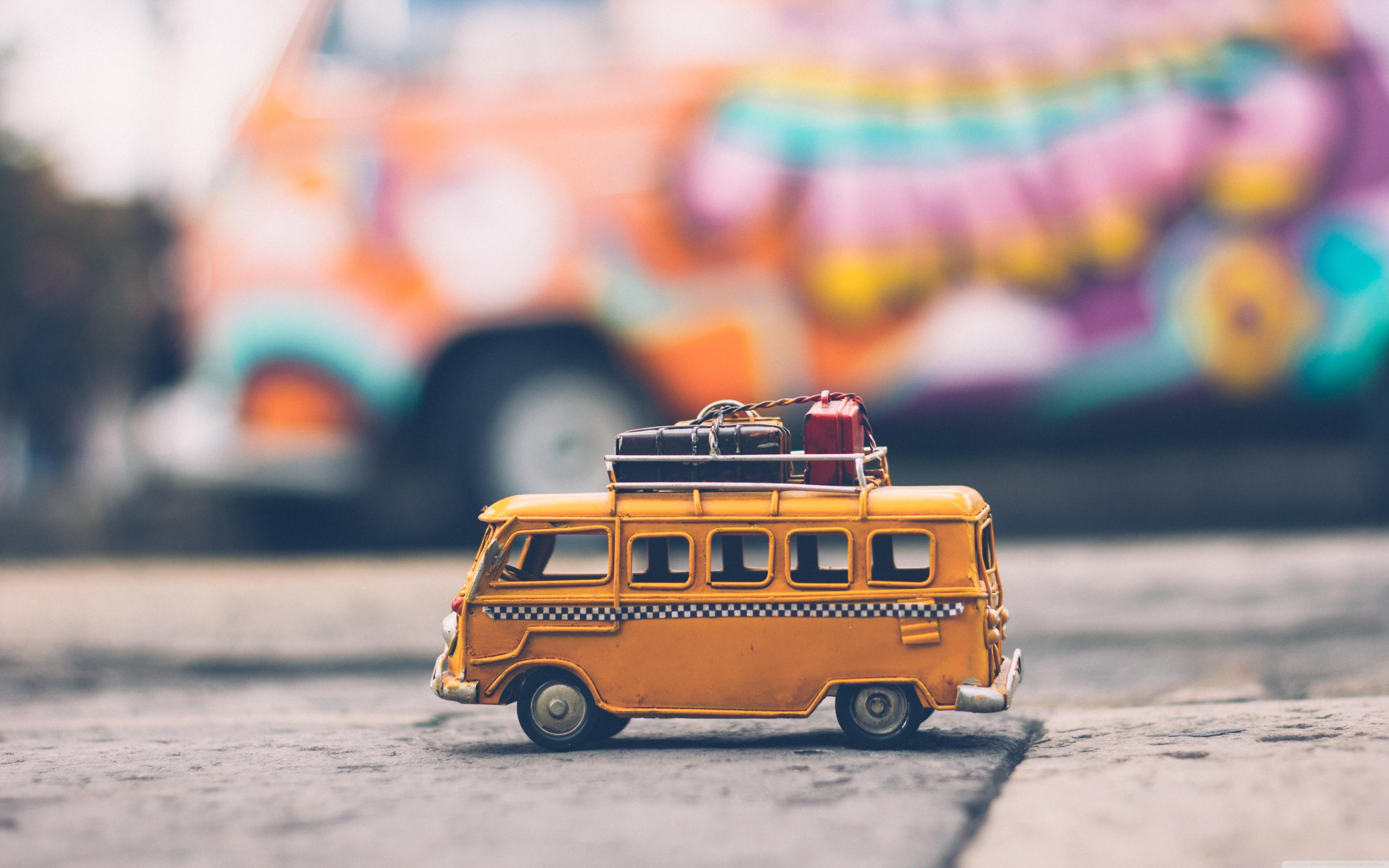 VW Bus Toy Ultra HD Desktop Background Wallpaper for 4K UHD TV, Widescreen & UltraWide Desktop & Laptop, Tablet