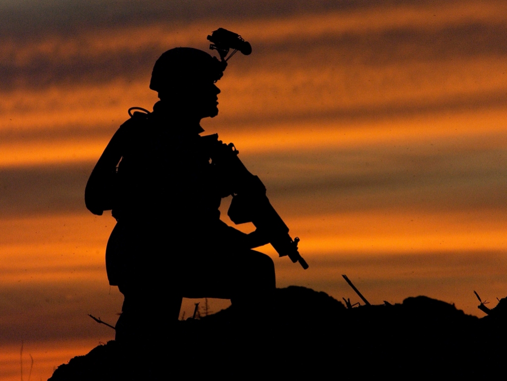 Soldier Sunset