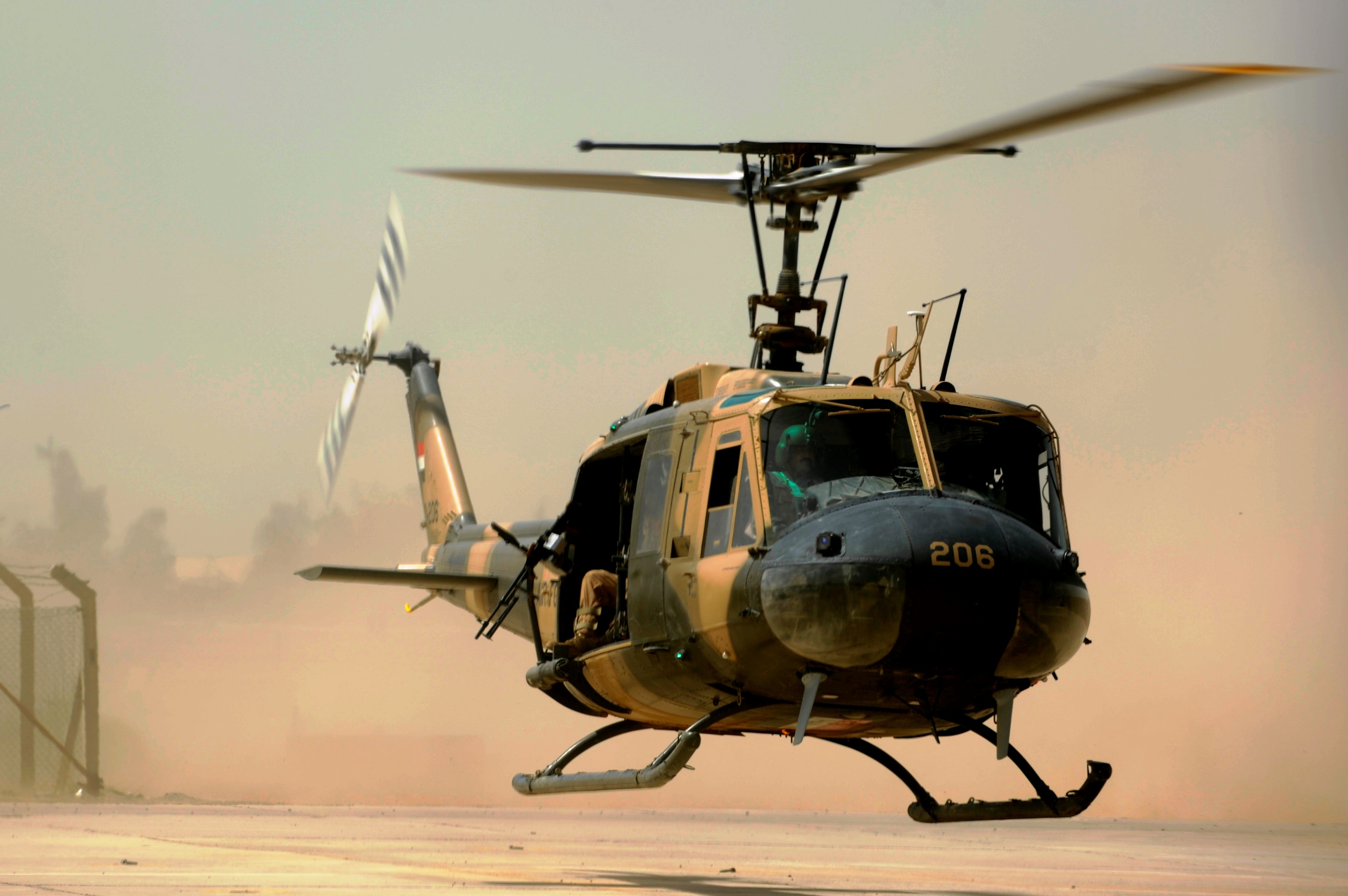 Iraqi Air Force UH 1H II Huey