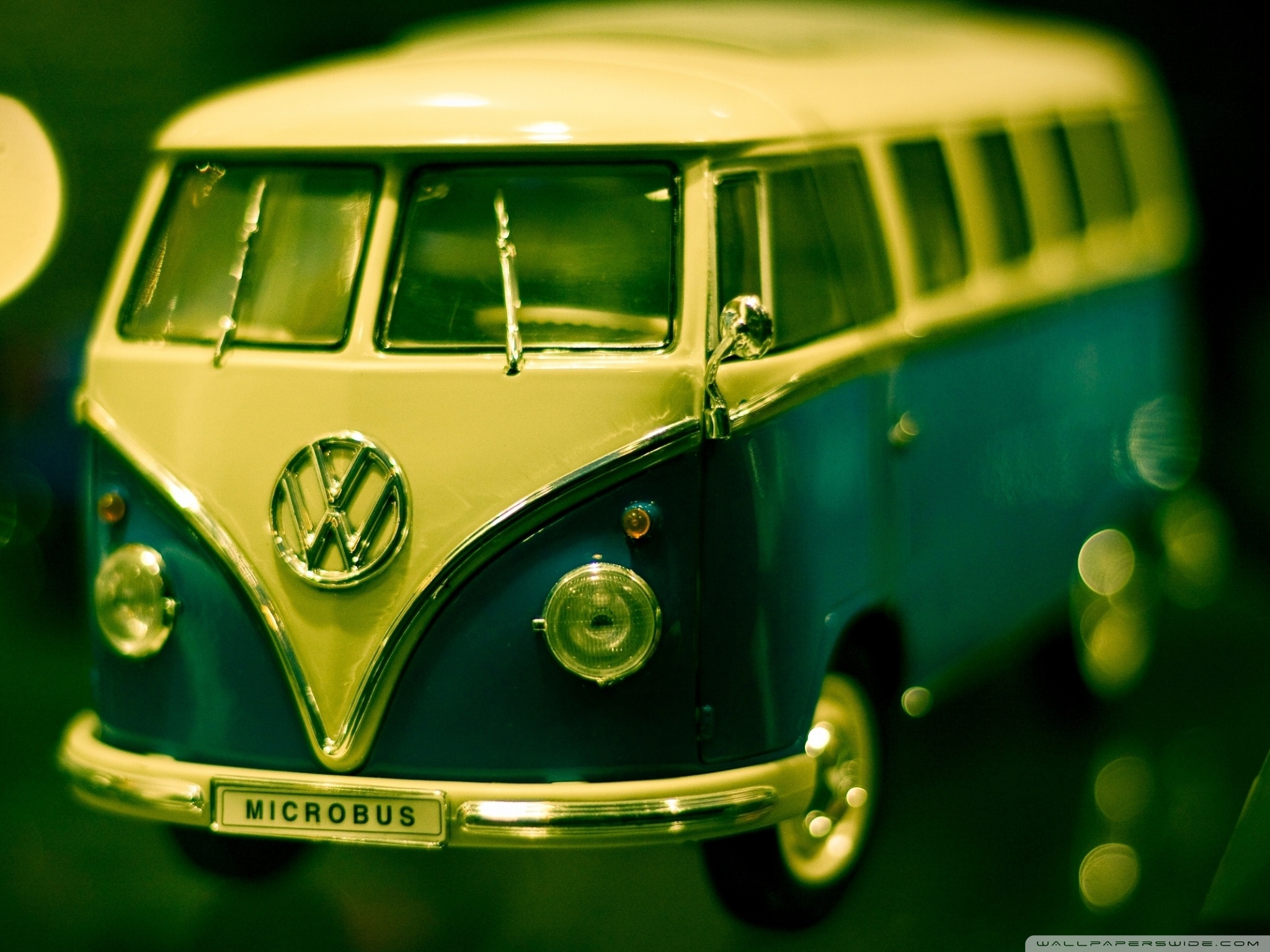 Volkswagen Bus Toy Ultra HD Desktop Background Wallpaper for: Tablet