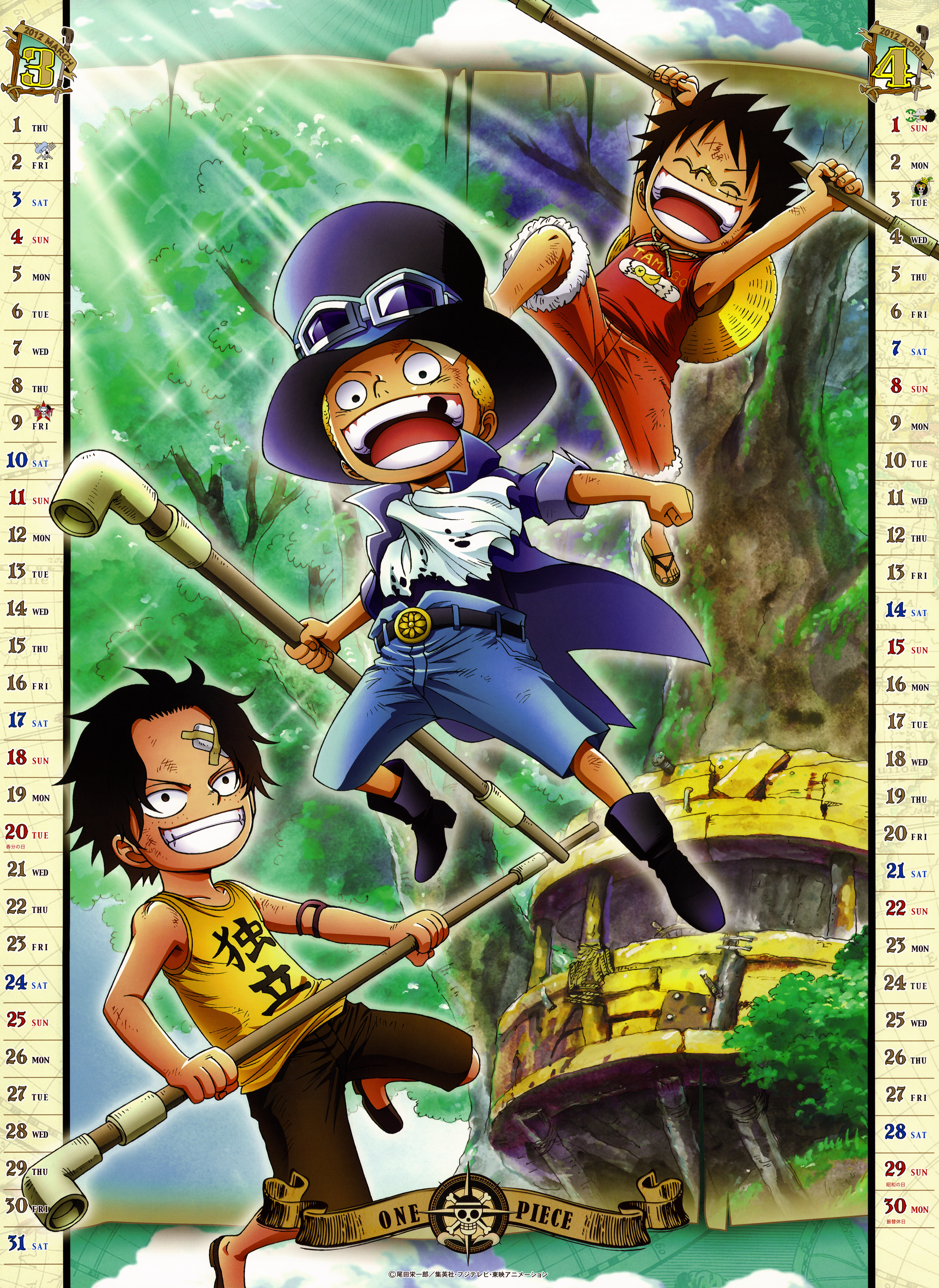 POSTERDADDY Asl Ace Sabo Luffy One Piece Anime Matte Finish Paper Poster  Print 12 x 18 Inch Multicolor PD02069  Amazonin Home  Kitchen