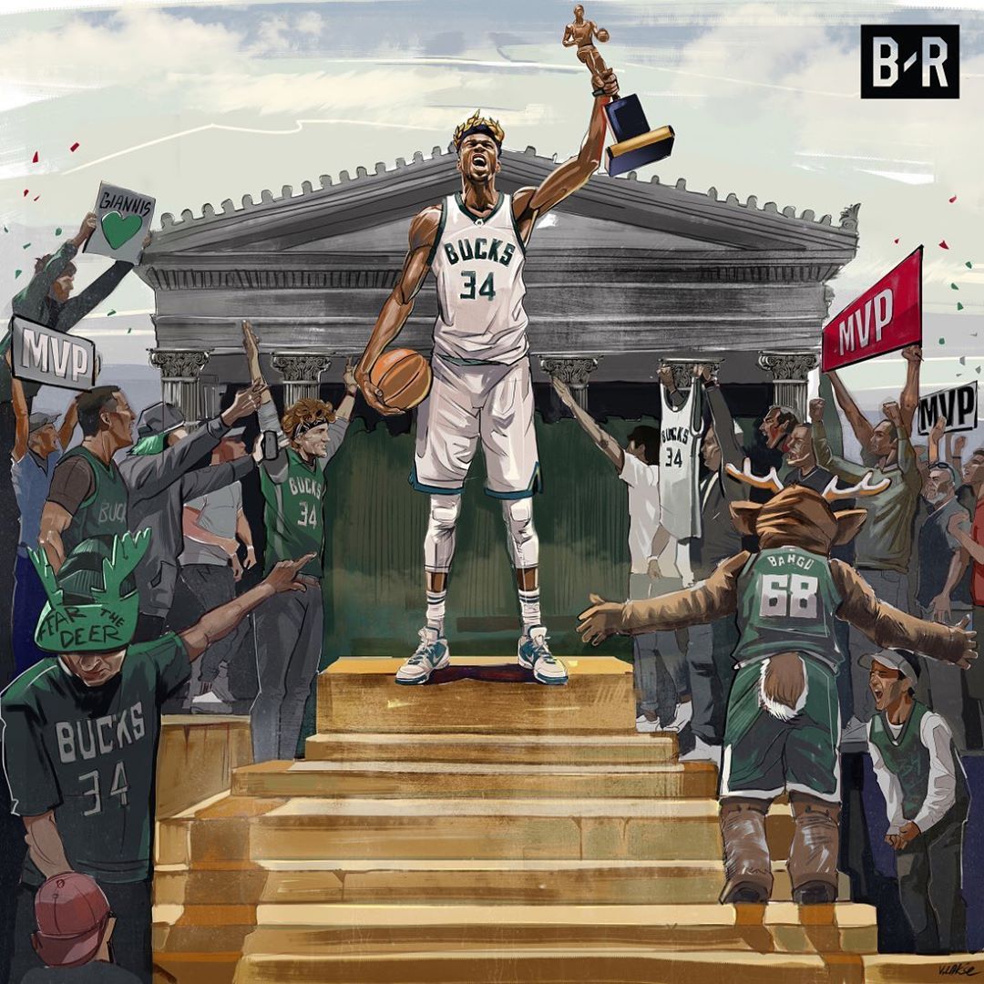 Bleacher Report on Instagram: “Your 2019 NBA MVP: Giannis Antetokounmpo