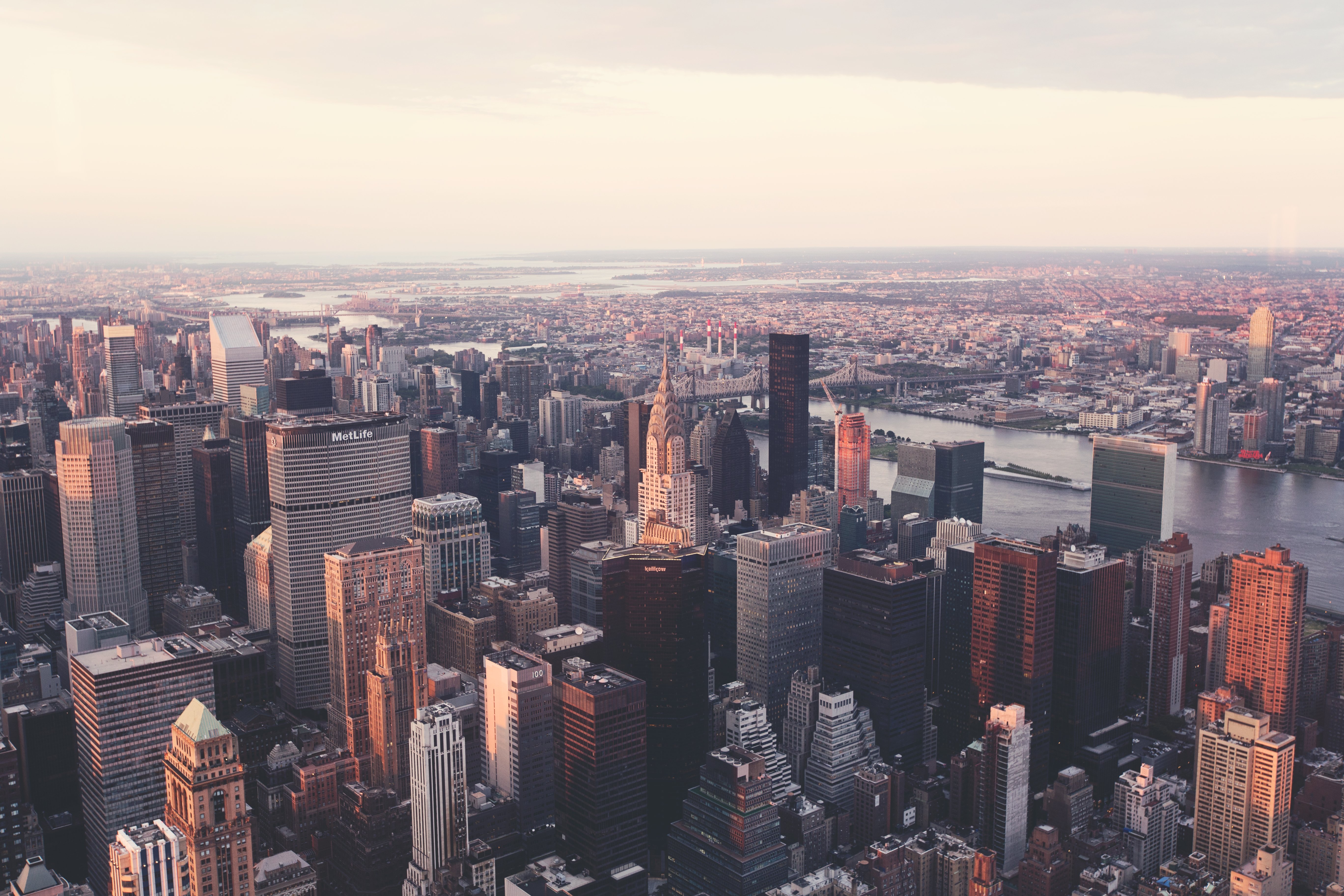 New York City Skyline 4K wallpaper
