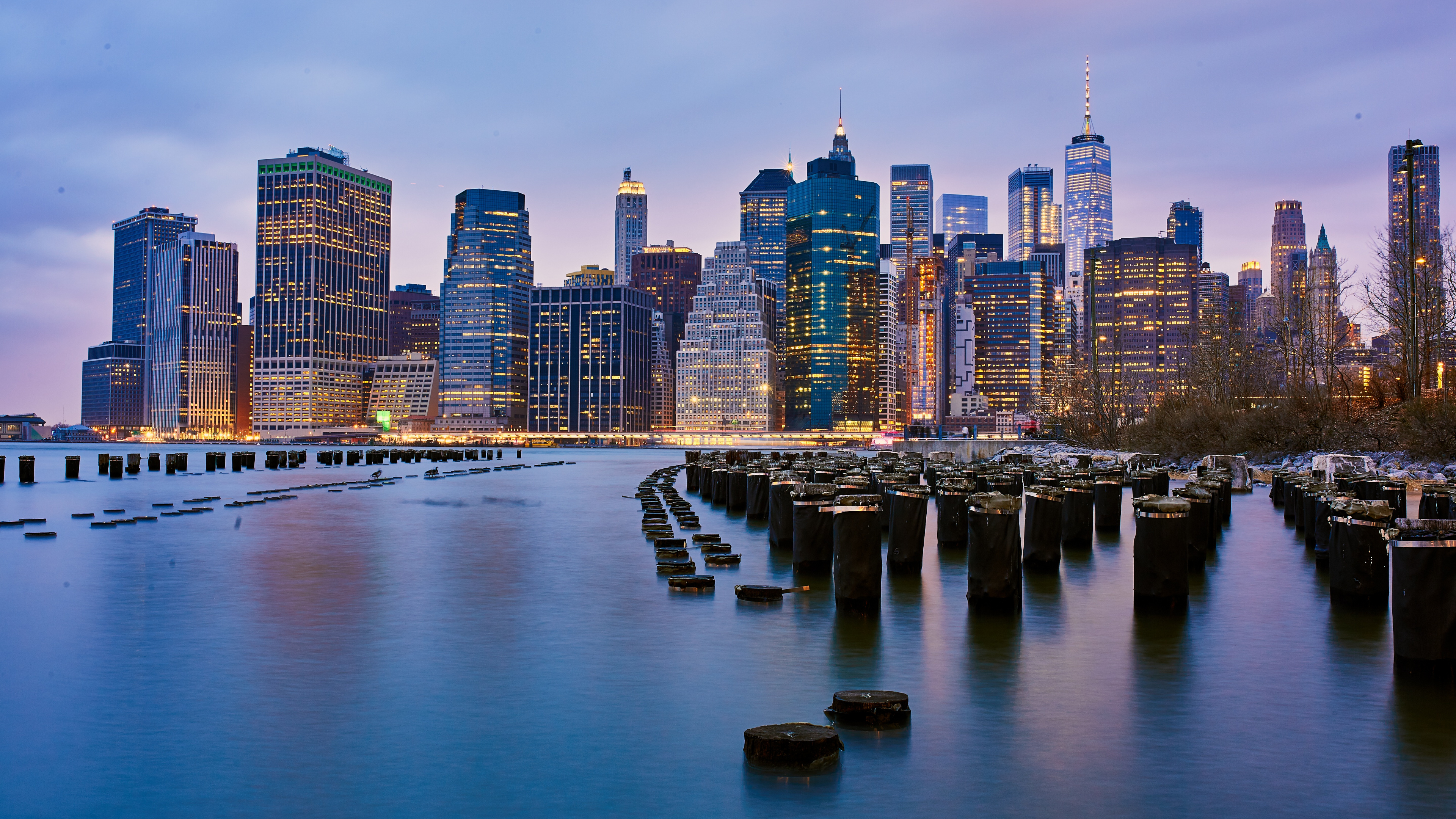 Download New York, buildings, cityscape wallpaper, 3840x 4K UHD 16: Widescreen