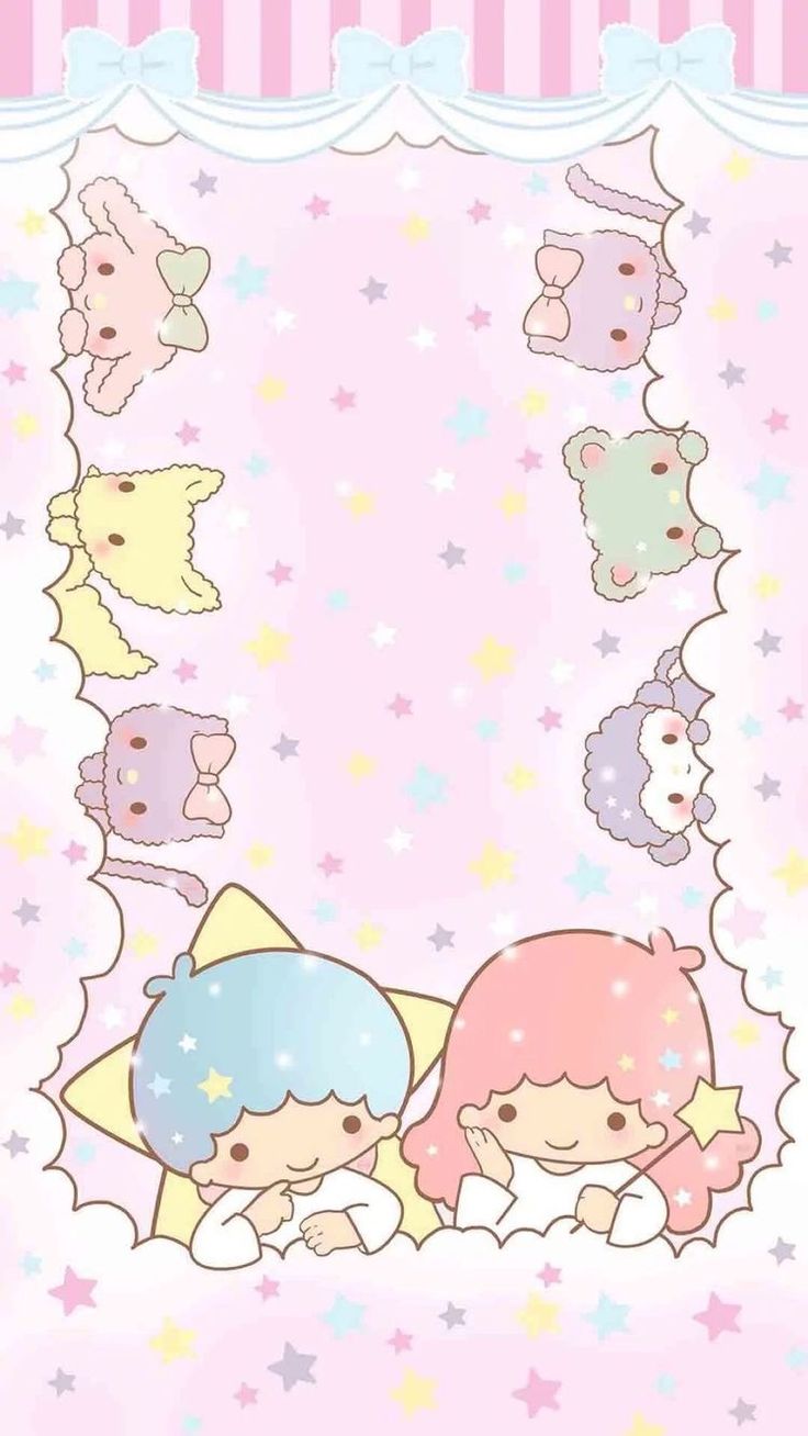 The magic of the Internet. Little twin stars, Hello kitty image, Star wallpaper