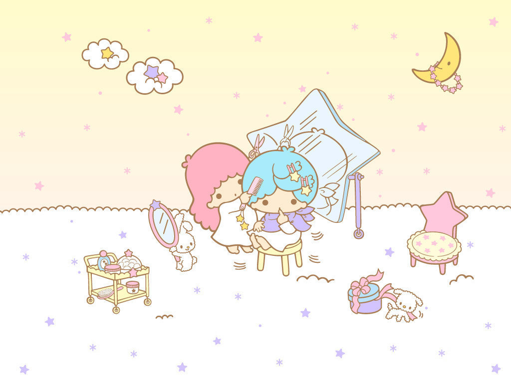 Little Twin Stars Wallpaper Twin Stars Wallpaper