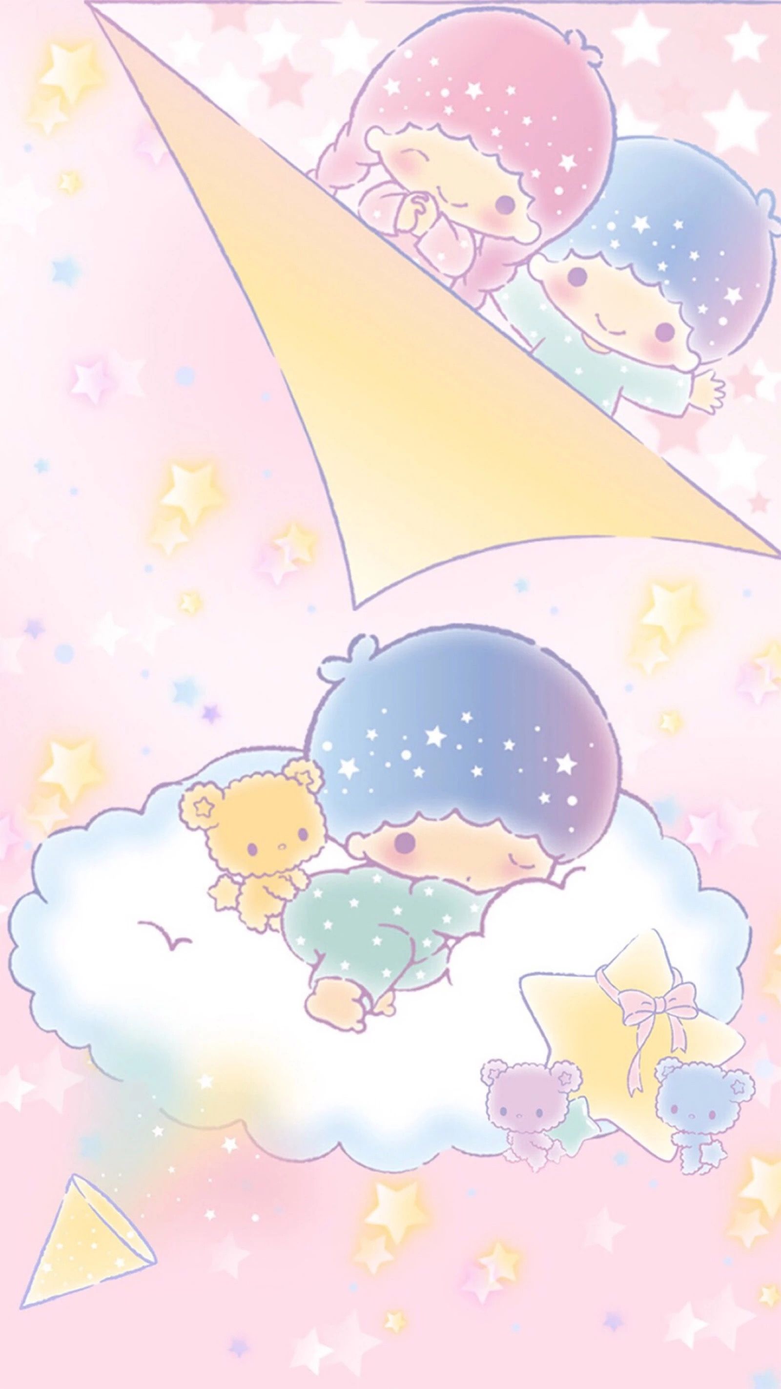 Little Twin Stars Wallpaper
