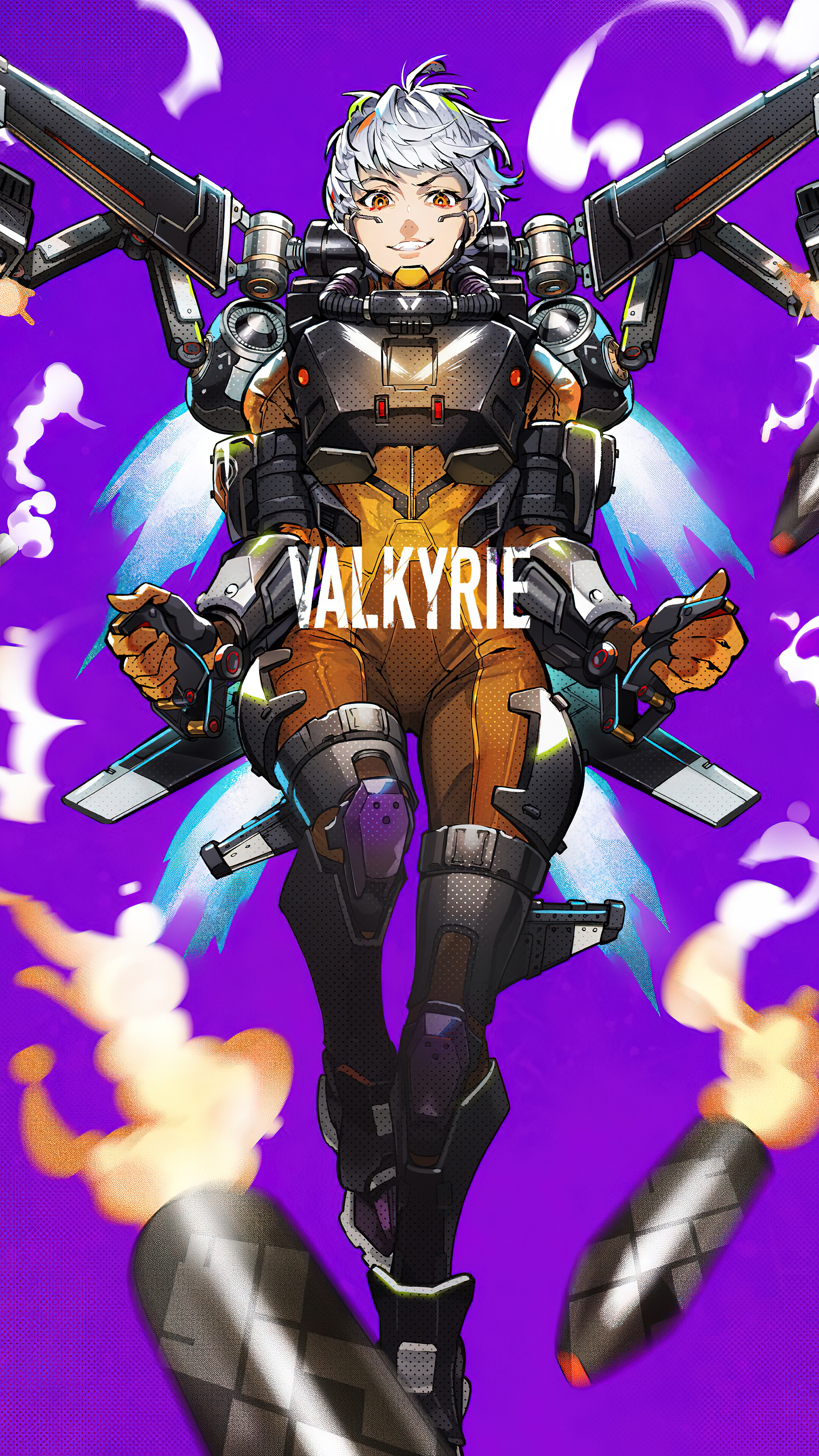 Valkyrie Apex Legends Phone iPhone 4K Wallpaper free Download