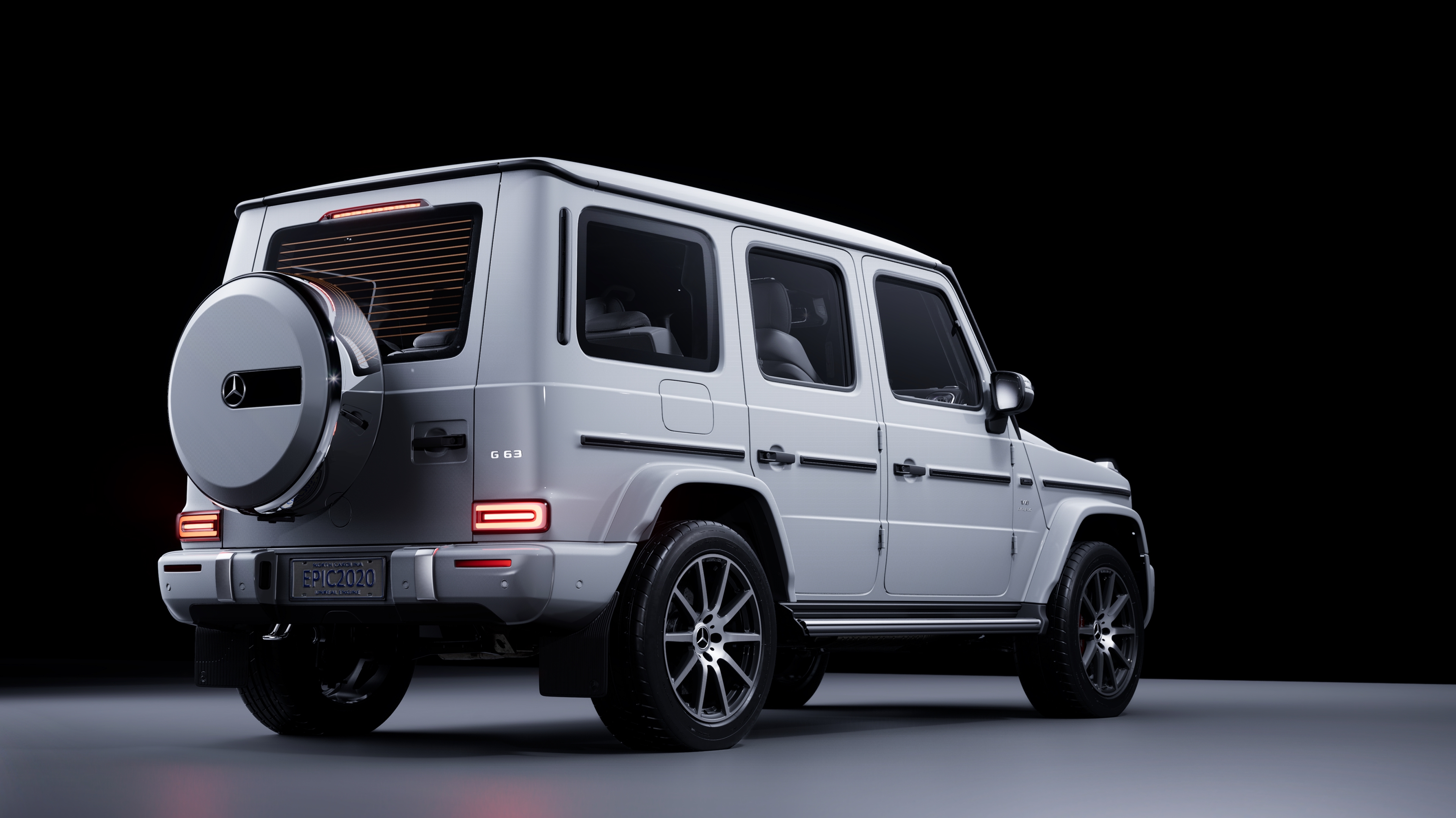 White Mercedes Benz G 63 Rear, HD Cars, 4k Wallpaper, Image, Background, Photo and Picture