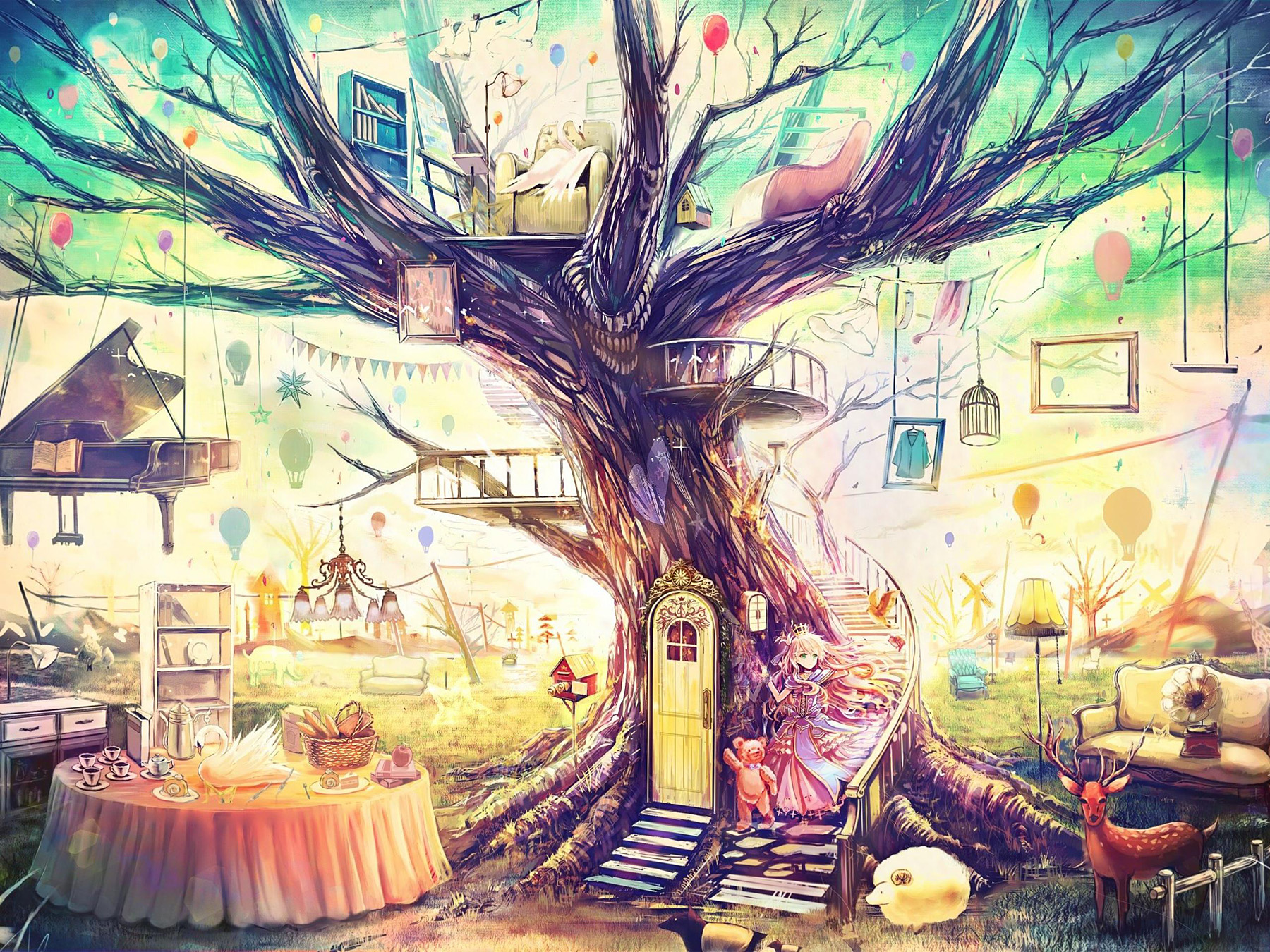 Fantasy Fairy Tale World 49321 Tales Illustration
