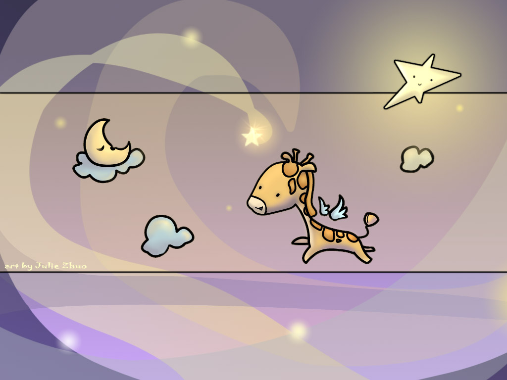 Baby, Boy, And Flying Image Giraffe Cartoon