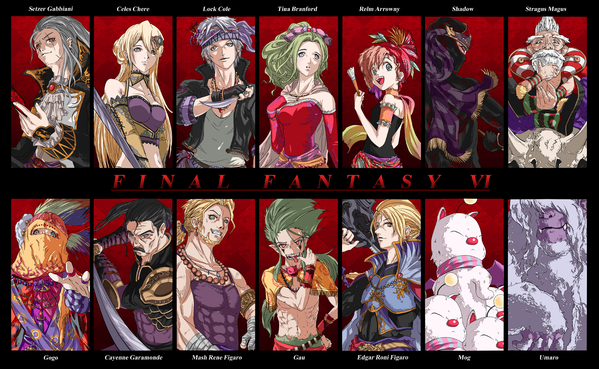 Download Latest HD Wallpaper of, Games, Final Fantasy Vi