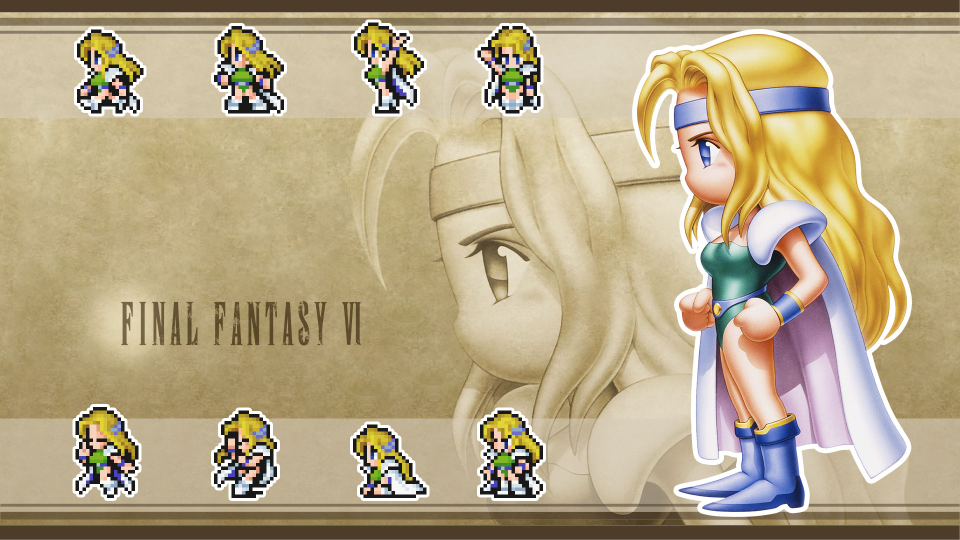 Final Fantasy VI HD Wallpaper