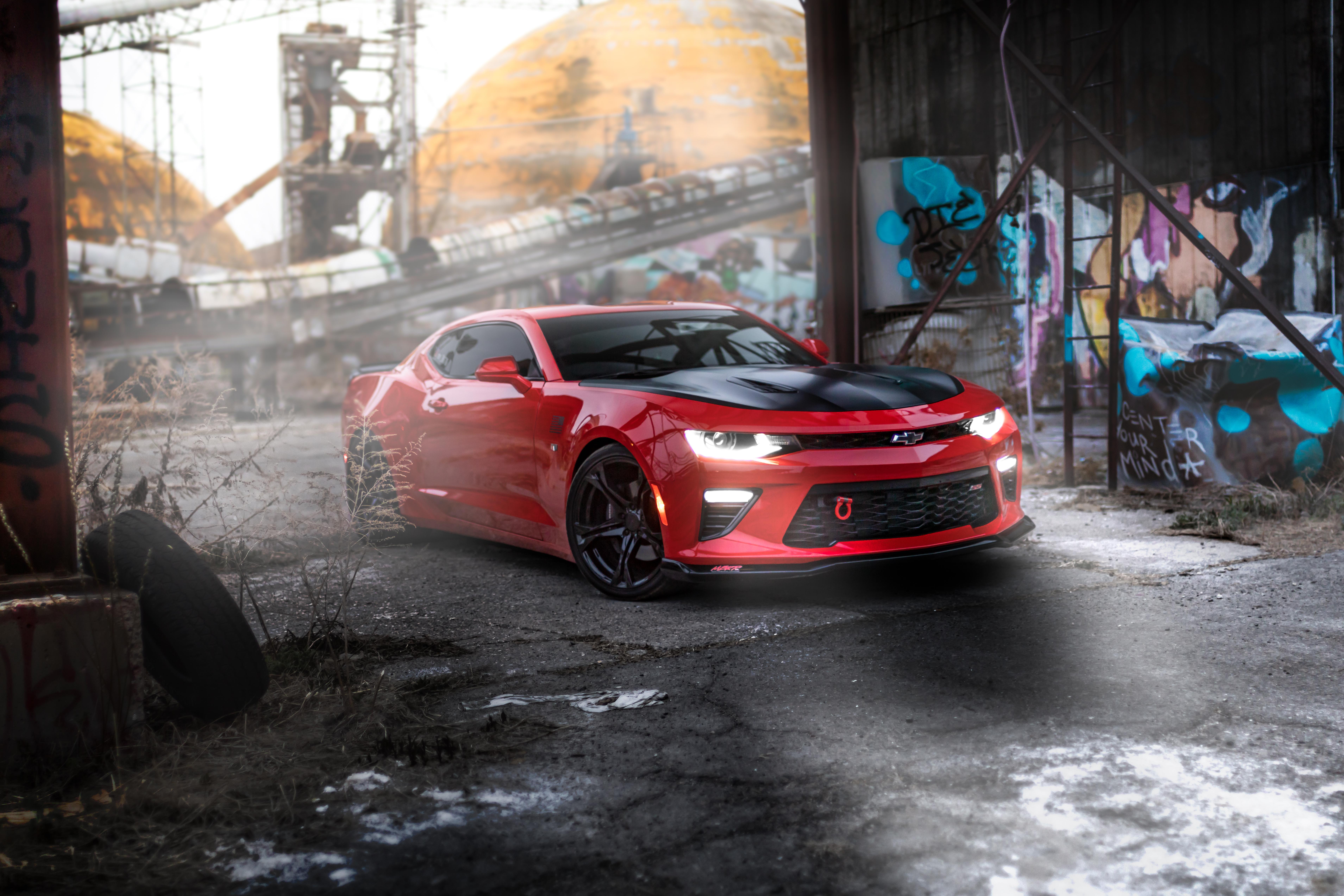 Red Camaro 8k Laptop HD HD 4k Wallpaper, Image, Background, Photo and Picture