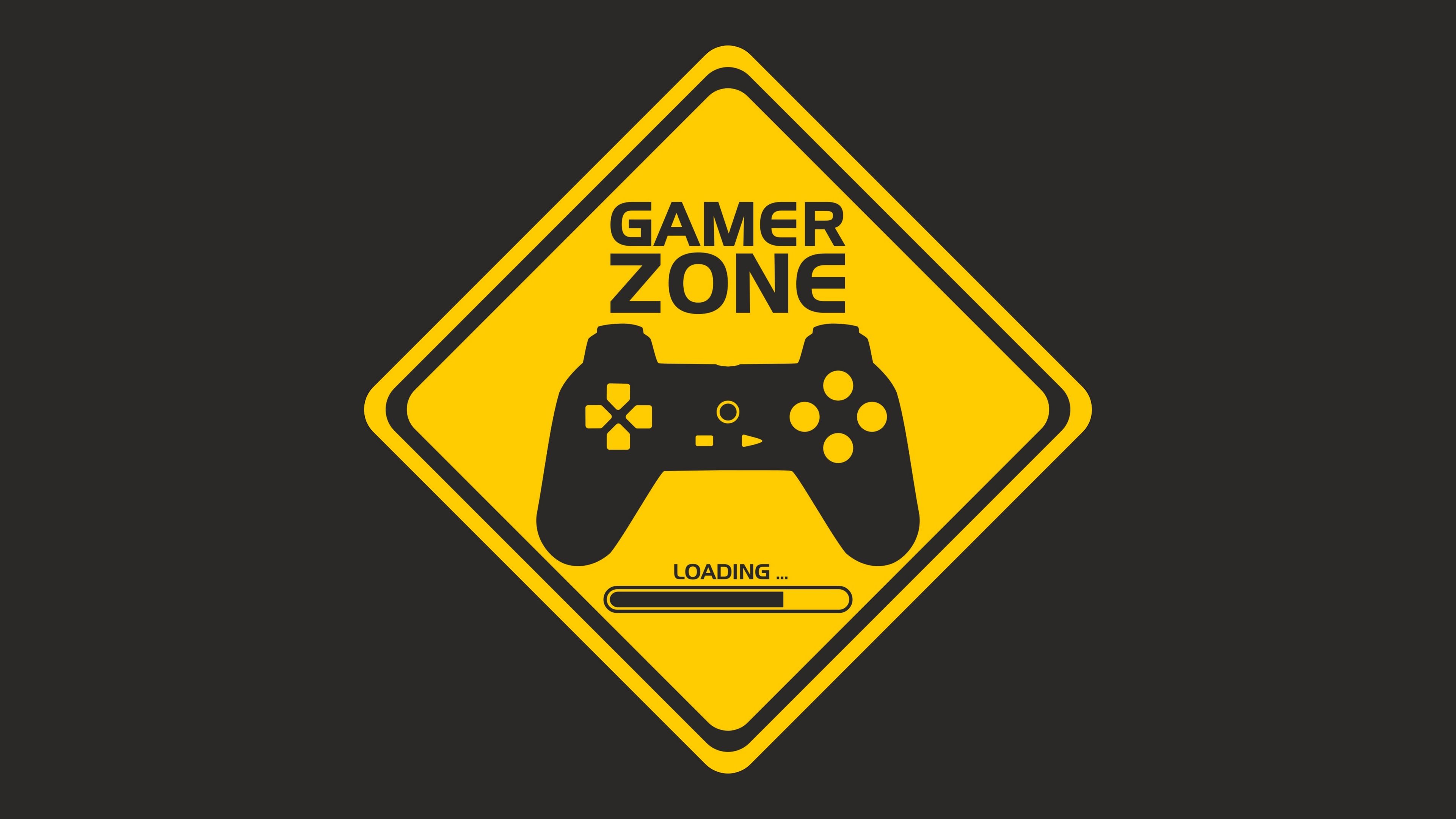 Cool Yellow Gaming Wallpaper