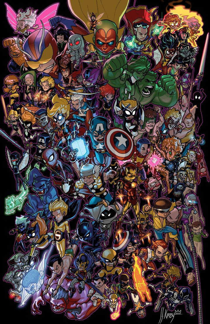 Marvel Doodle Wallpapers Top Free Marvel Doodle Backgrounds ...