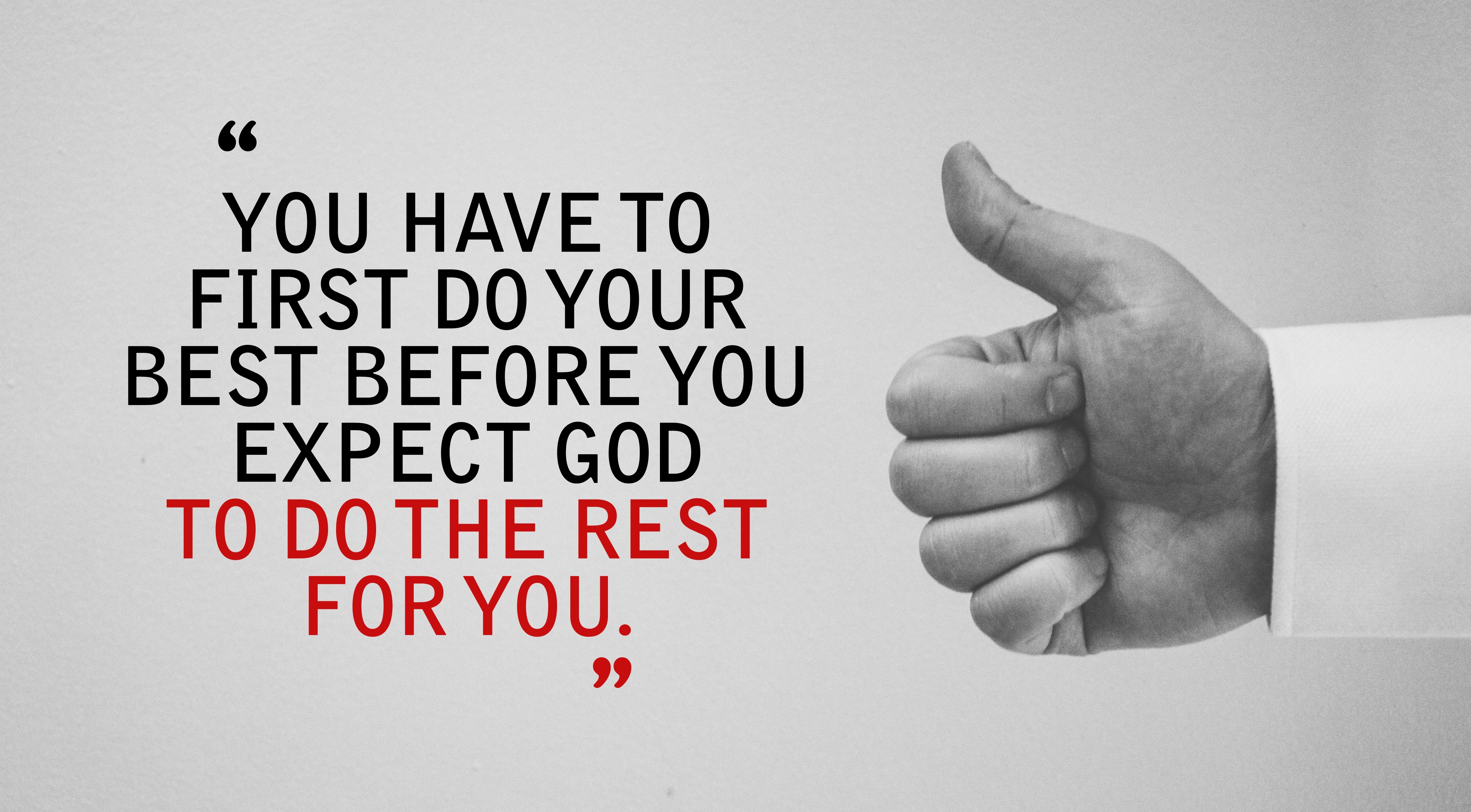 Marvelous Quote on Do Your Best 5K Wallpaper