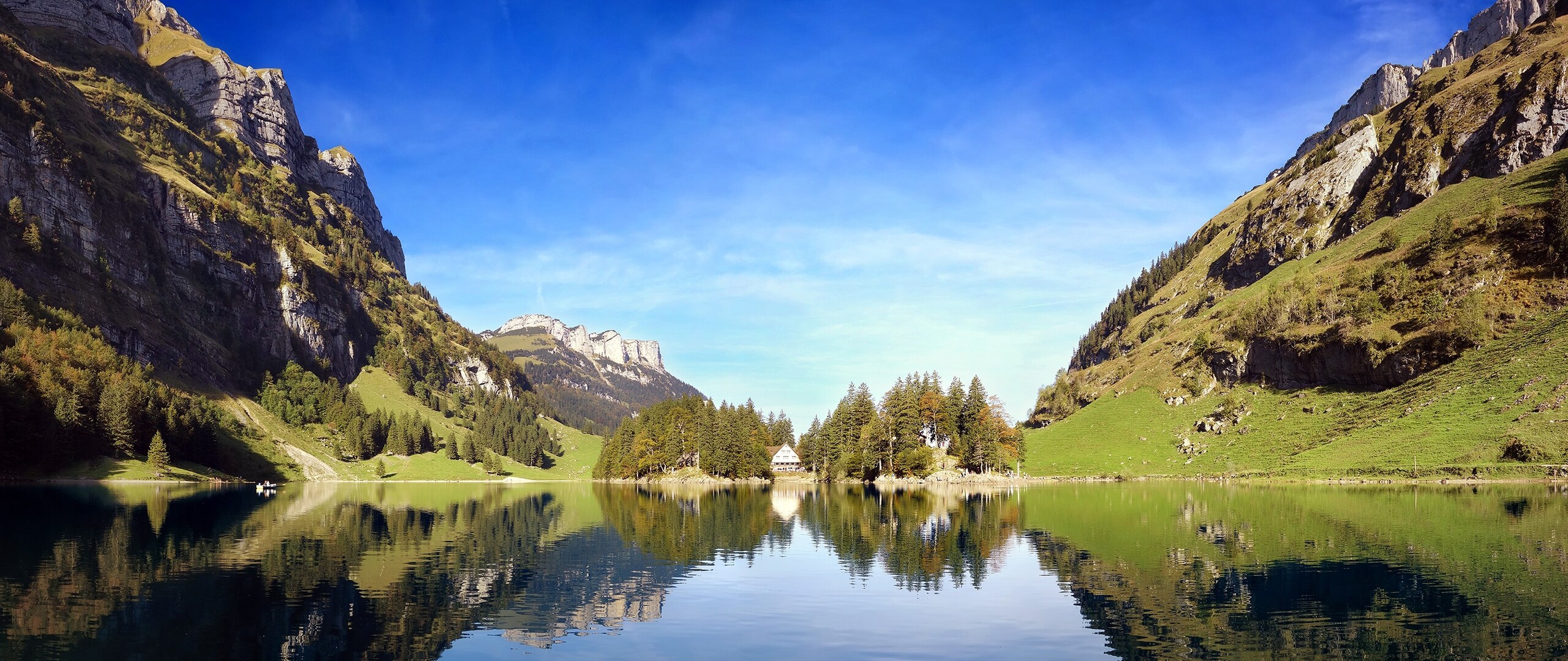 Switzerland In Summer 2560x1080 Resolution HD 4k Wallpaper, Image, Background, Photo and Picture