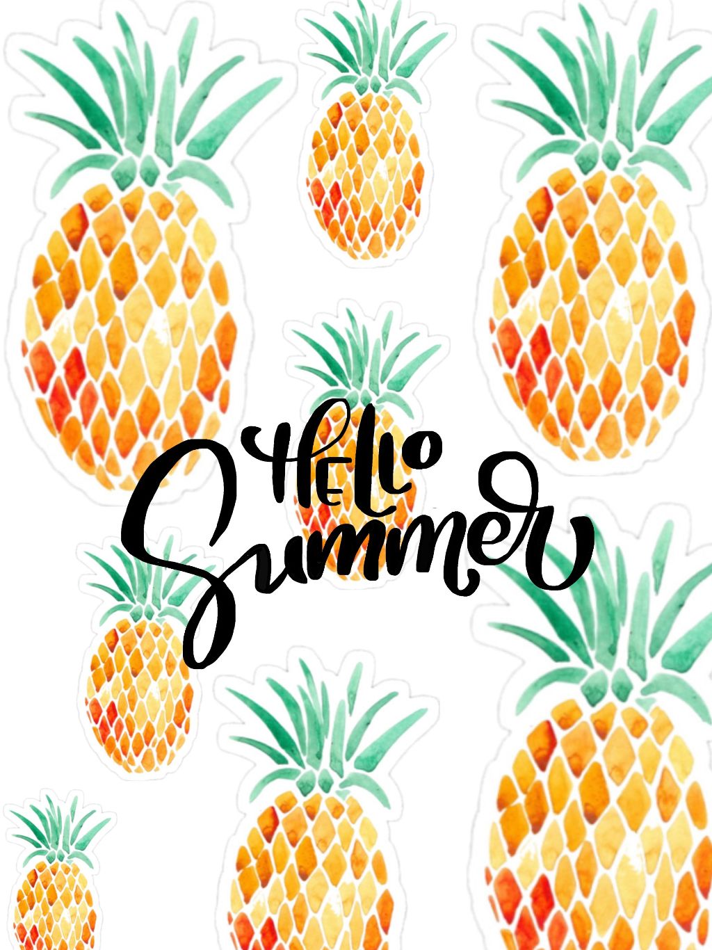 Summer Wallpaper Pineapple