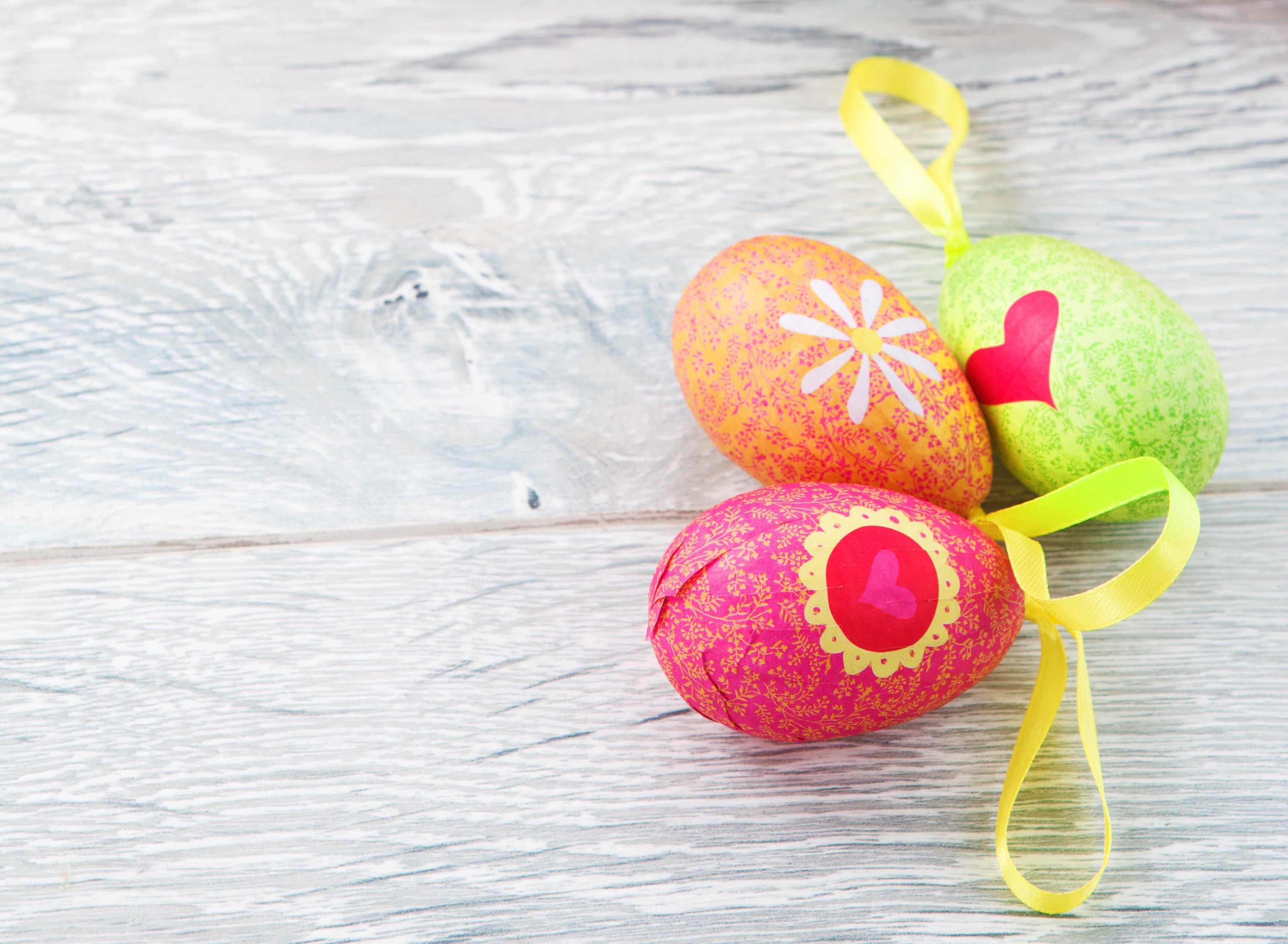 Easter Eggs Decoration HD Photo