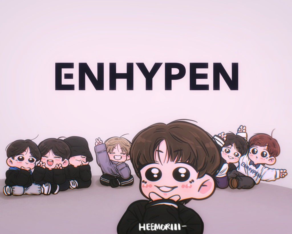 Enhypen Fanart Fan Art Chibi Wallpaper Cute Drawings | The Best Porn ...