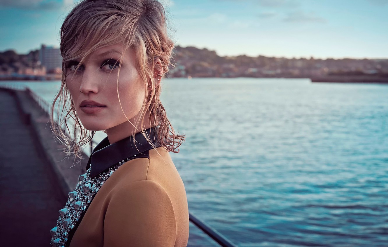 Wallpaper photohoot, Toni Garrn, Toni Garrn, Harper's Bazaar image for desktop, section девушки