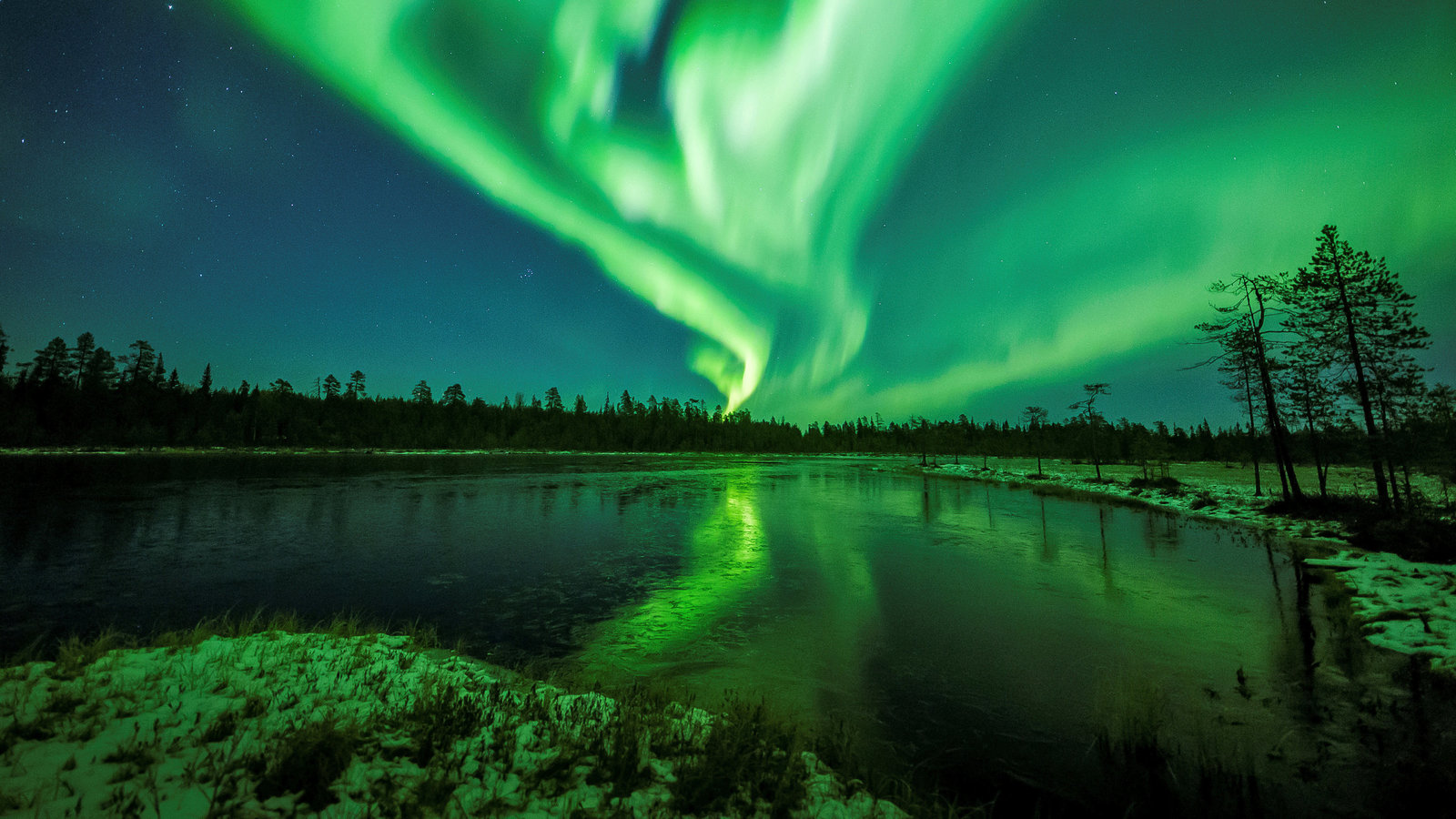 The Northern and Southern Lights Are Asymmetric Dancers in the Dark