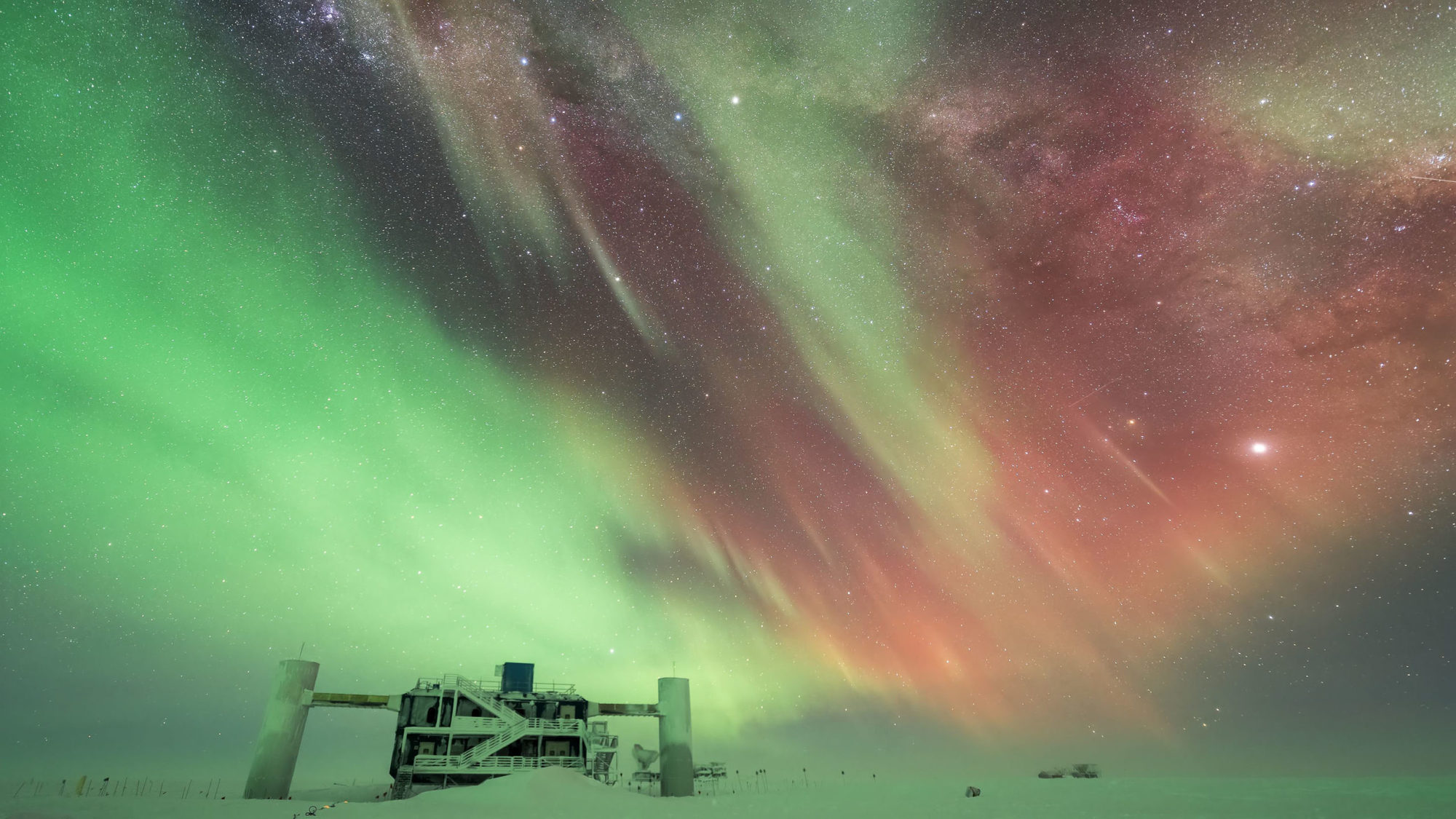 Amazing Spectacular Aurora Australis Ripples Across Australian Skies Background Concept Amazing Spectacular Aurora Australis Ripples Across Australian Skies Background Concept