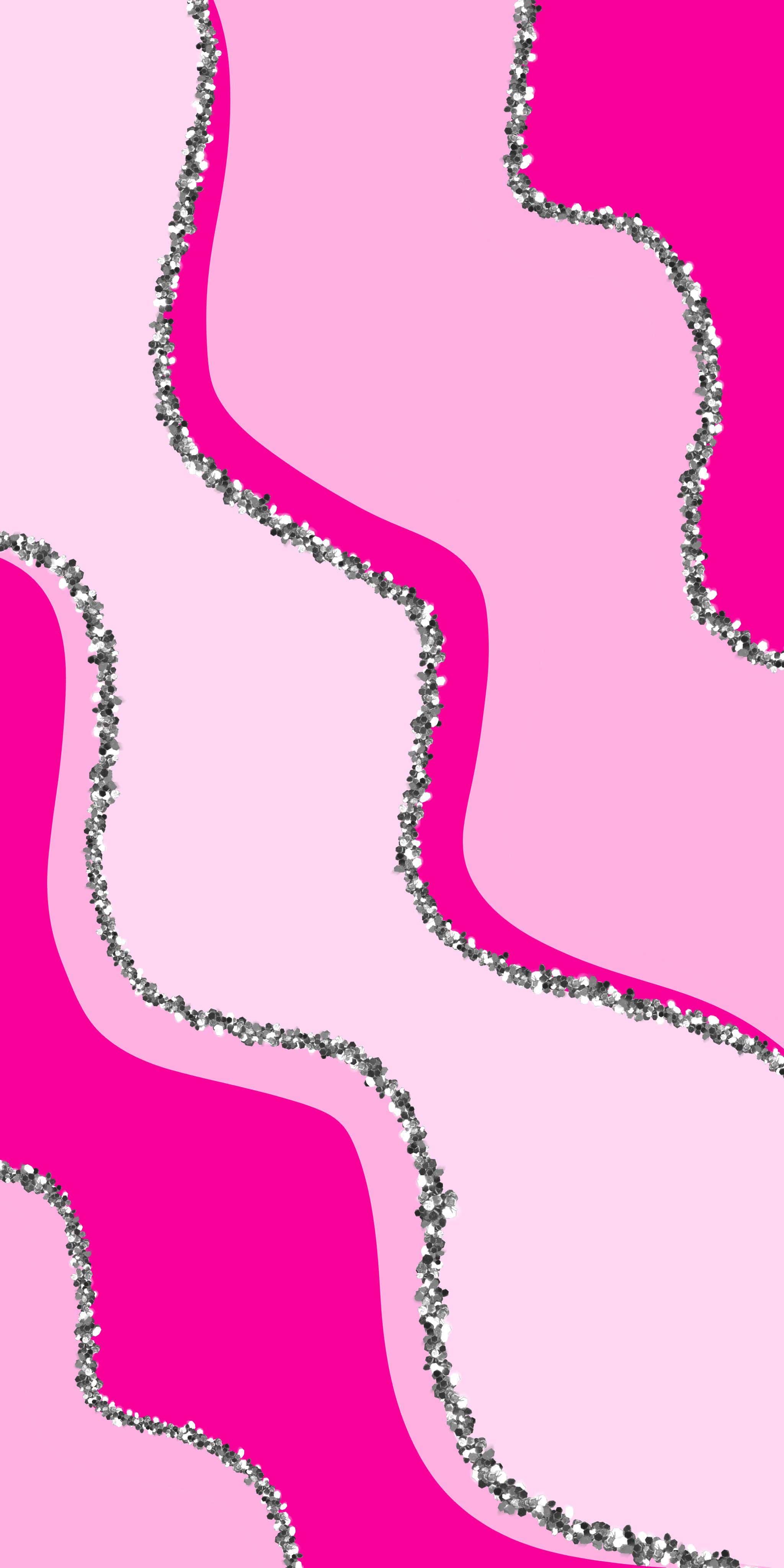 Phone Pink Preppy Wallpaper