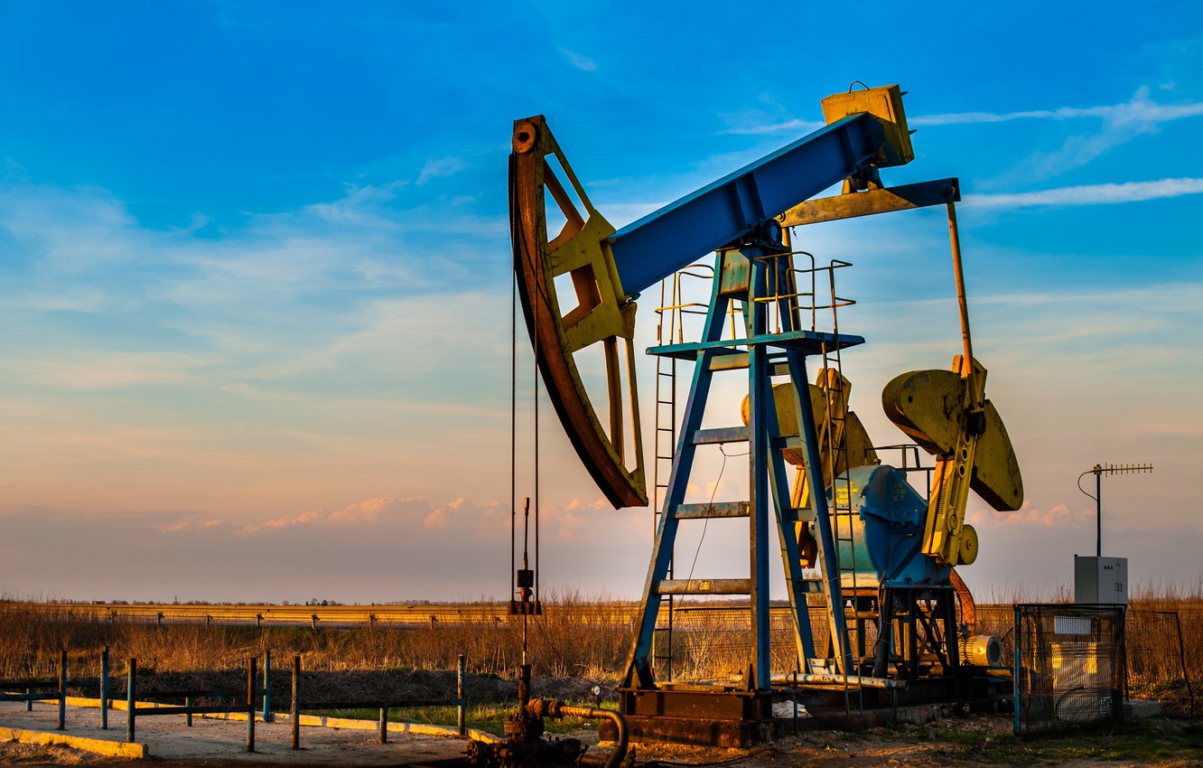Photo Wallpaper Oil, Gas, Oil Well And Gas Shutterstock