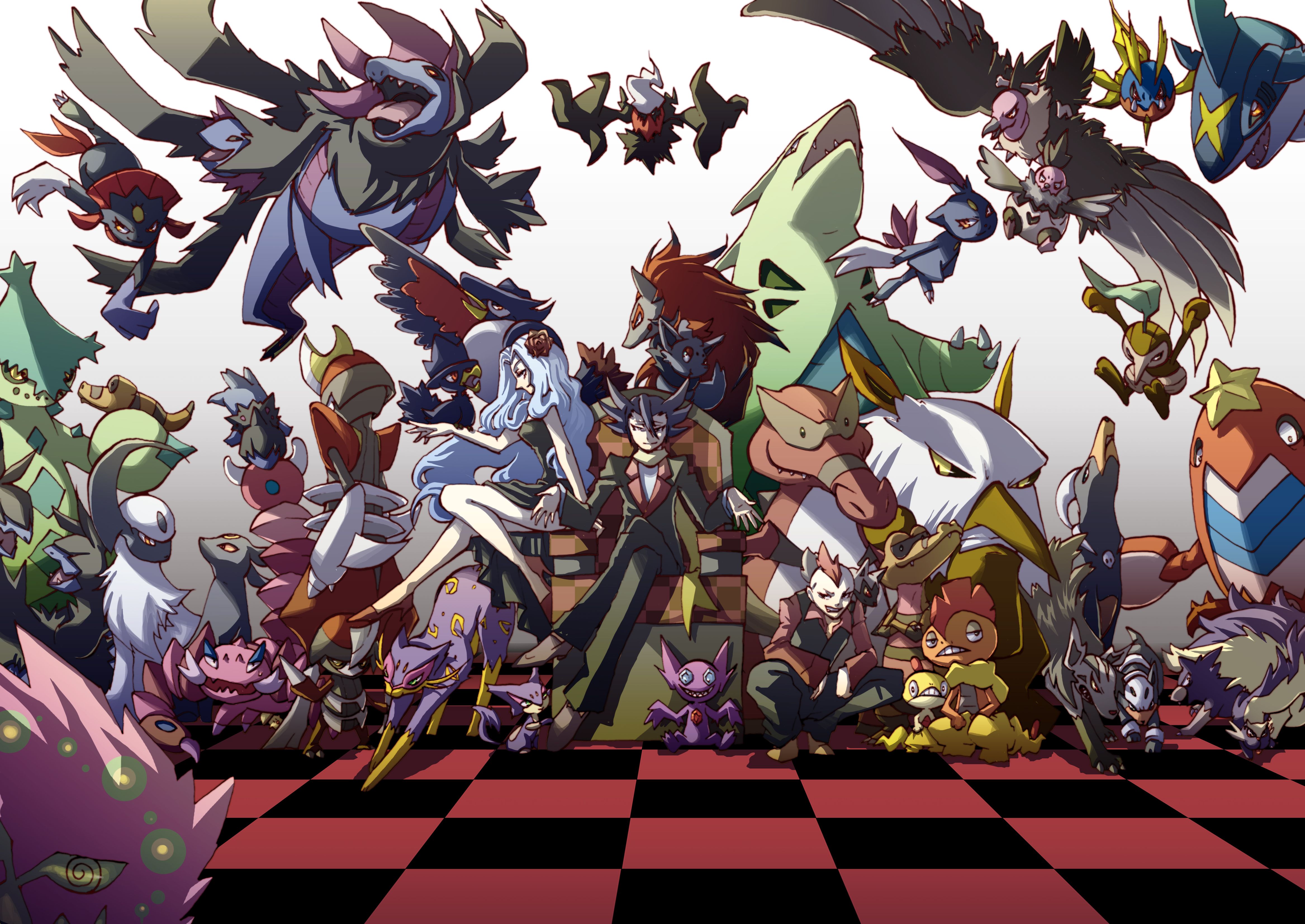 Dark Type Pokemon Wallpaper