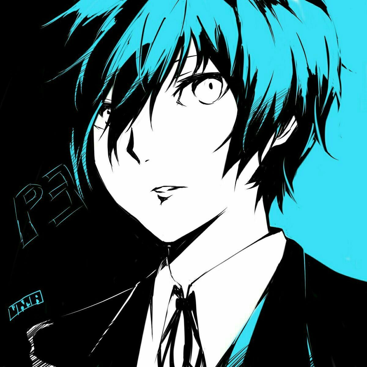Makoto Yuki P3. Persona 5 anime, Persona crossover, Persona 3 portable