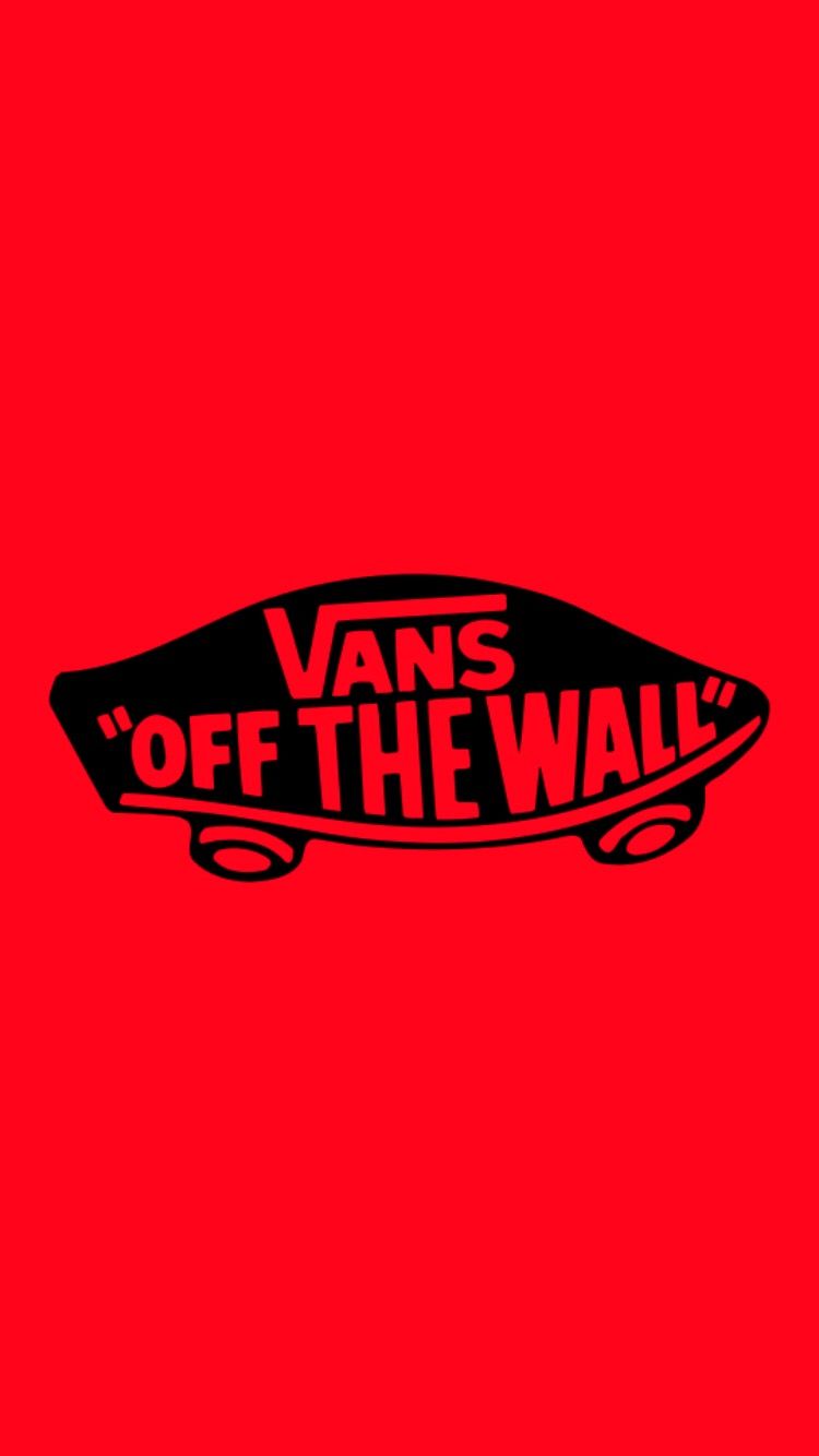 wallpaper #lockscreen #background #vans #vansofthewall #red #black. Inspirational quotes for girls, Vans off the wall, Vans logo