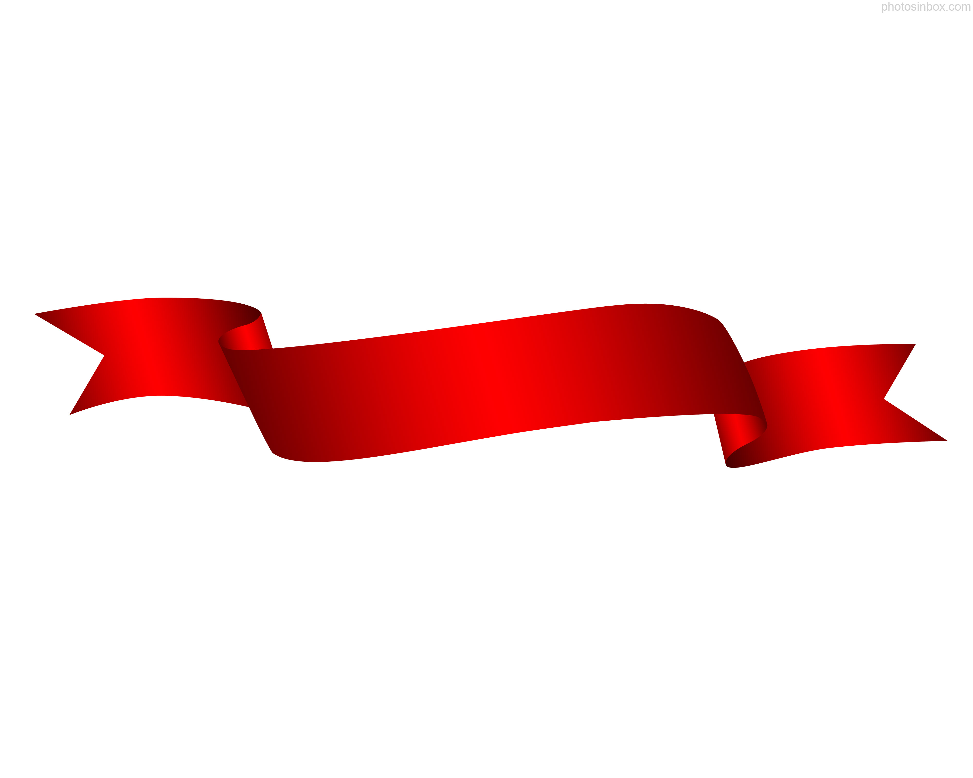 Best Photo of Ribbon Banner Ribbon Banner, Red