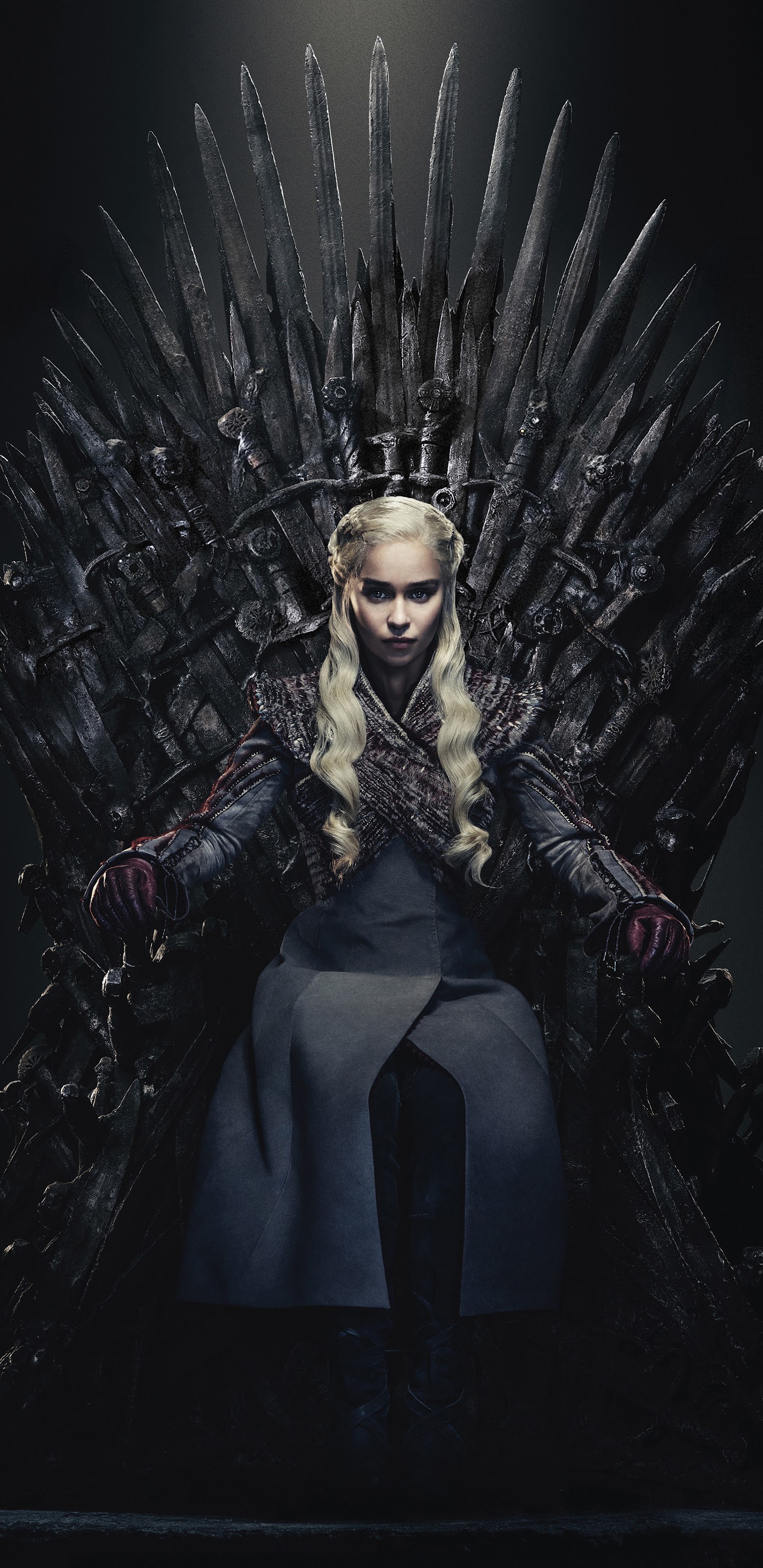 Daenerys Targaryen Game of Thrones Iron Throne Season 8 8K Wallpaper
