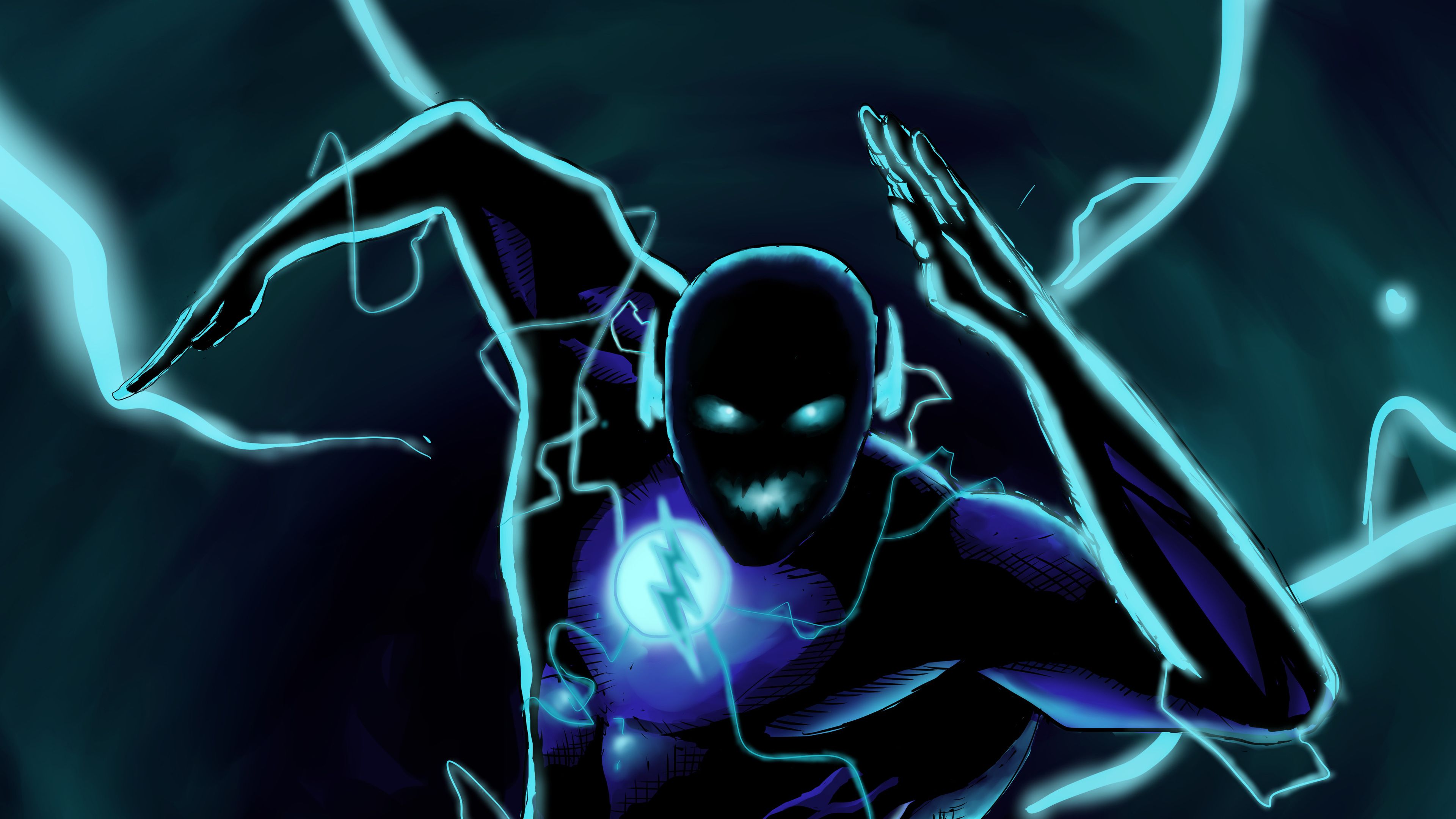 Zoom In Flash Artwork 5k Hd Wallpaper, Digital Art Wallpaper, Wallpaper, Artwork Wallpaper, Artist Wallpape. Artwork, Hero Wallpaper, Art Wallpaper