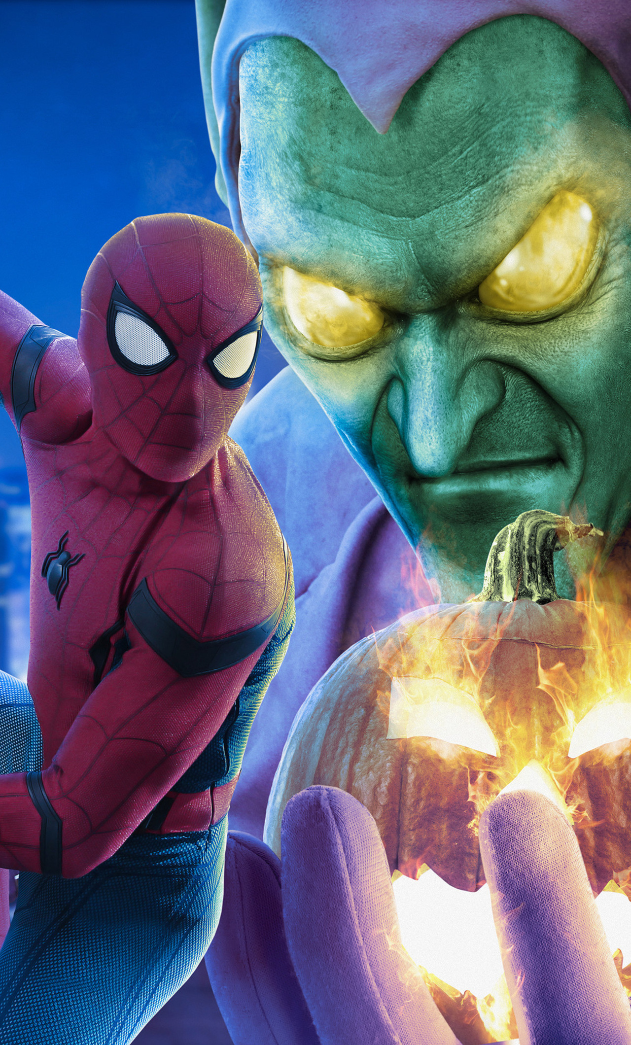 MCU Spiderman Giant Green