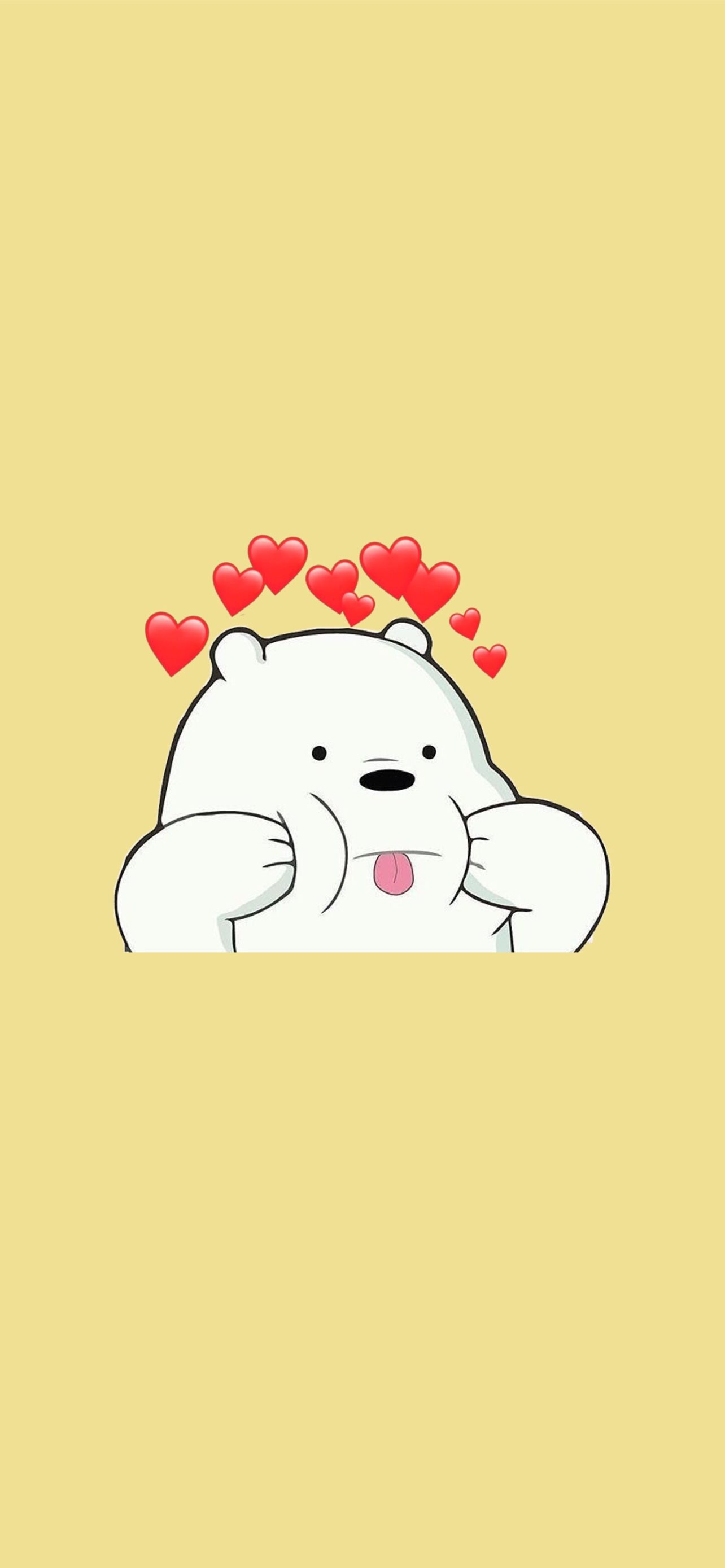 Best We bare bears iPhone HD Wallpaper