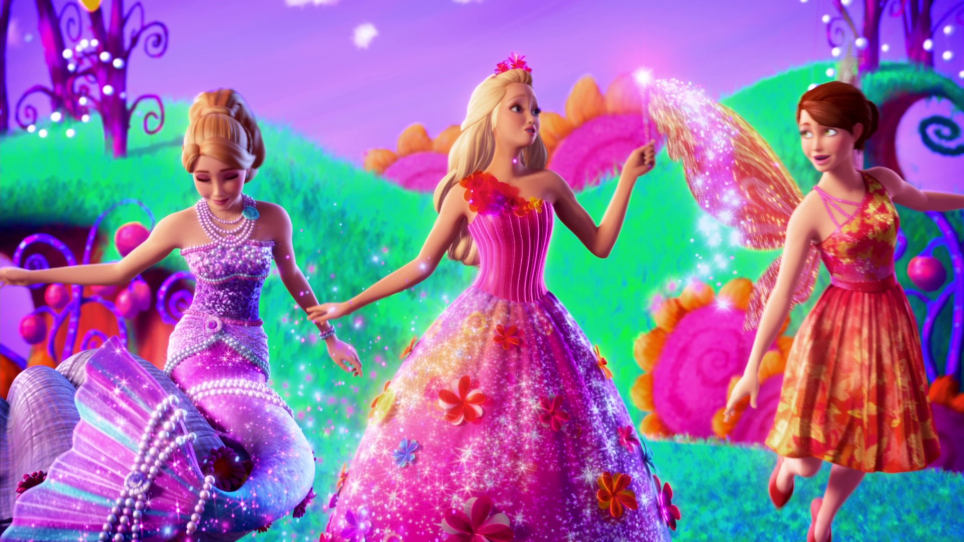 Barbie And The Secret Door Mermaids Wallpaper & Background Download