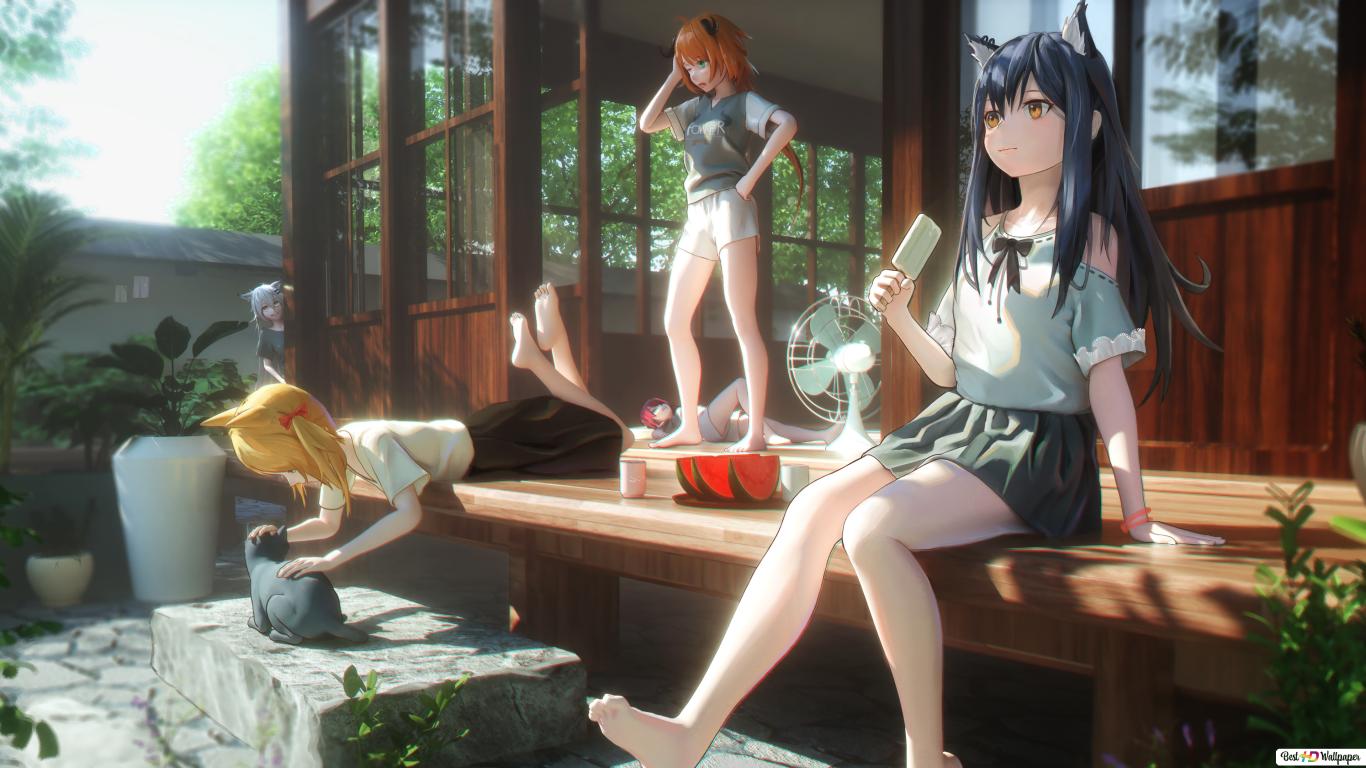 Chill Time (Anime Video Game) HD wallpaper download Games wallpaper