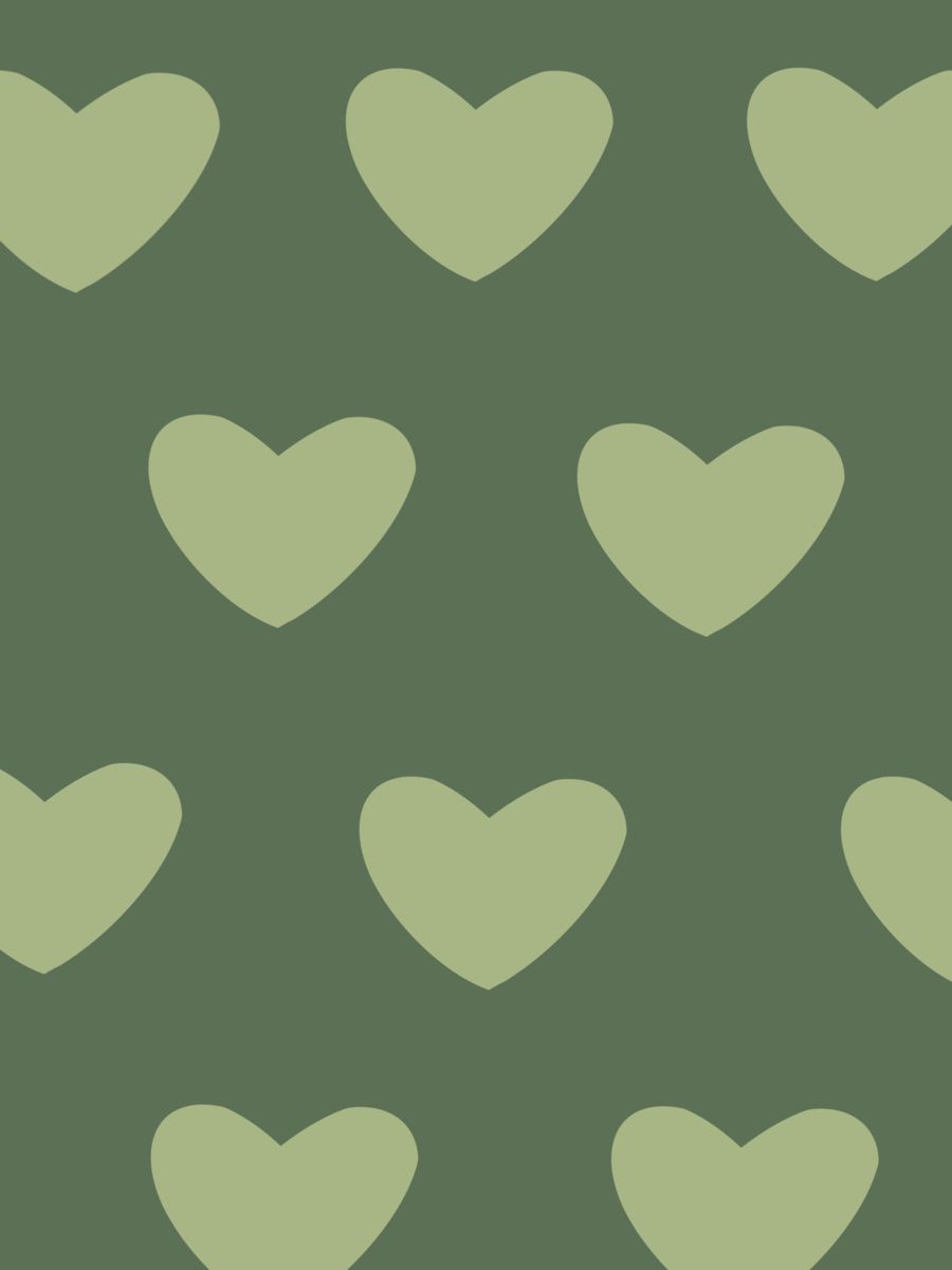Green hearts. Mint green aesthetic, iPhone wallpaper green, Sage green wallpaper