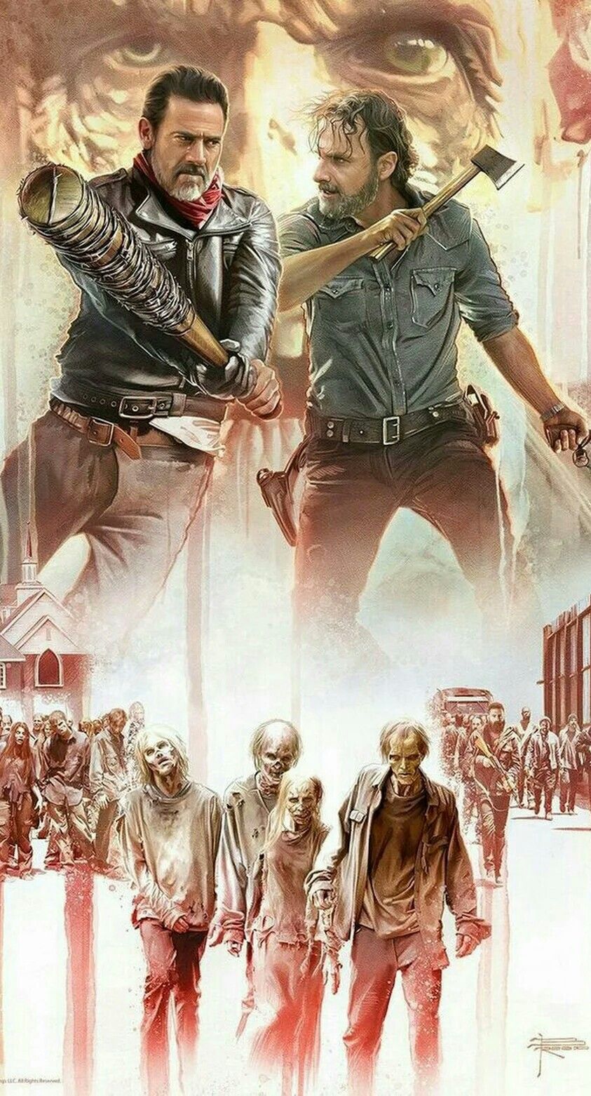 Twd Negan Vs Rick