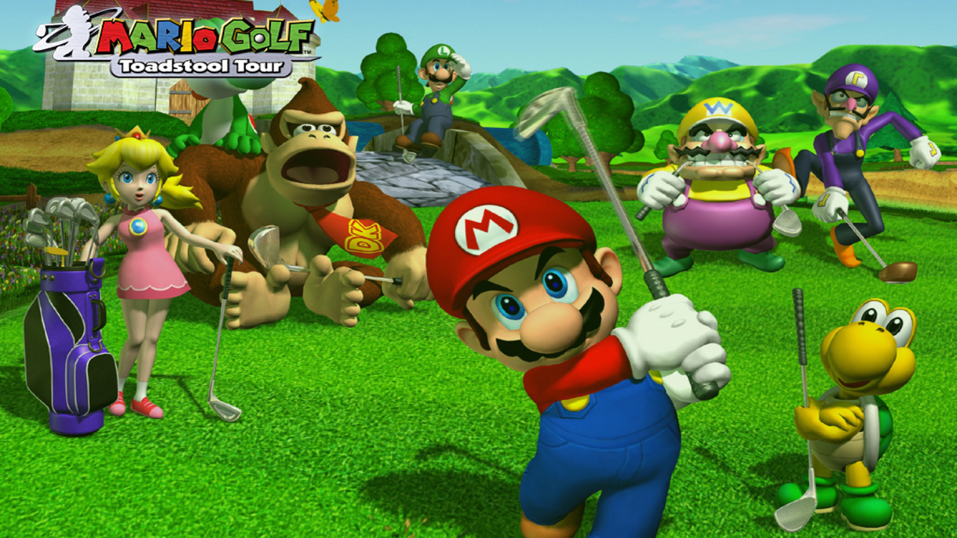 Mario Golf: Toadstool Tour HD Wallpaper