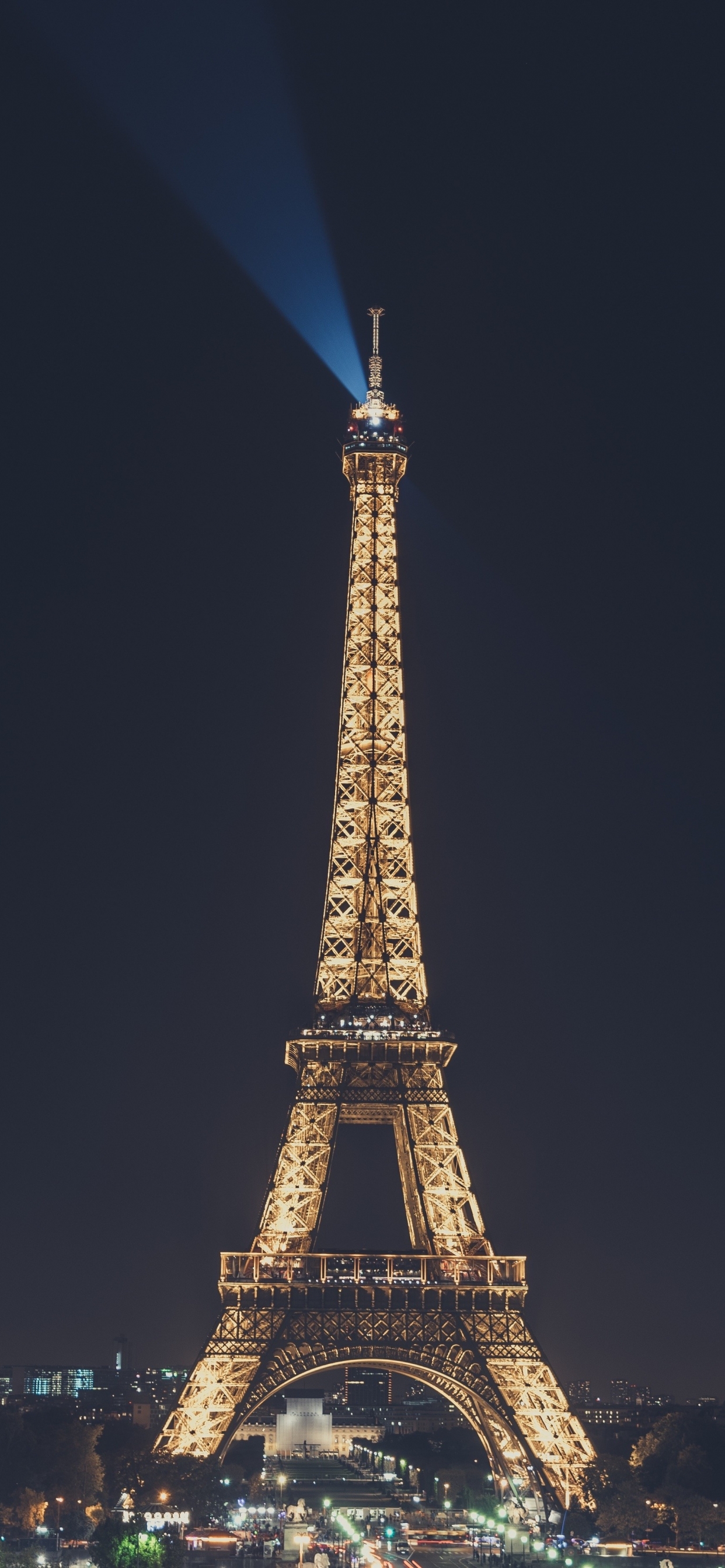 Wallpaper Clean Sky, Night, Paris, Eiffel Tower, Light:5650x3772