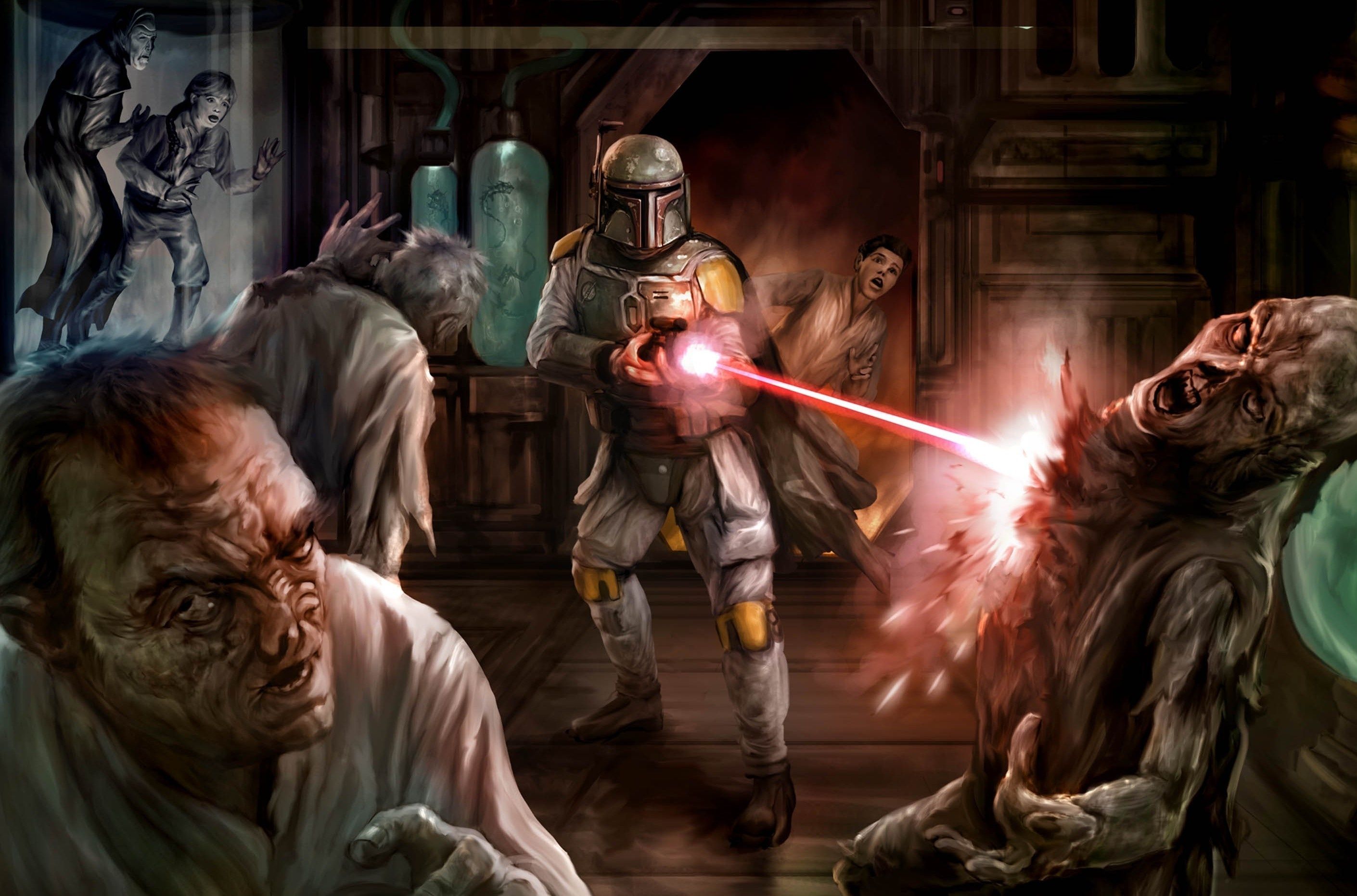 Free download Sci Fi Star Wars Boba Fett People Creature Alien Weapon Laser [2820x1861] for your Desktop, Mobile & Tablet. Explore Star Wars Boba Fett Background. Star Wars Boba