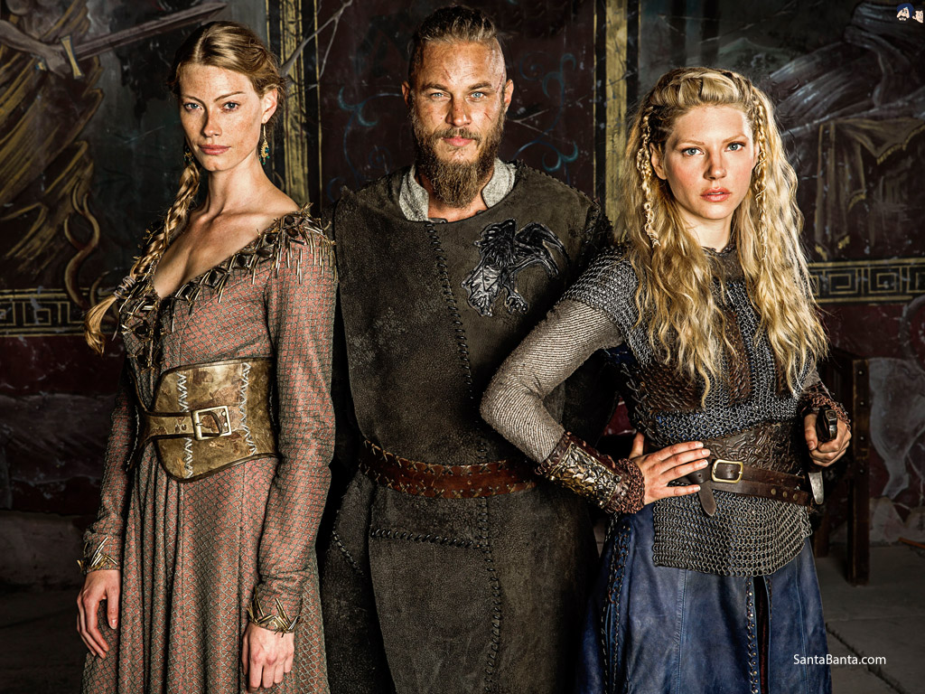 Vikings Ragnar And Lagertha