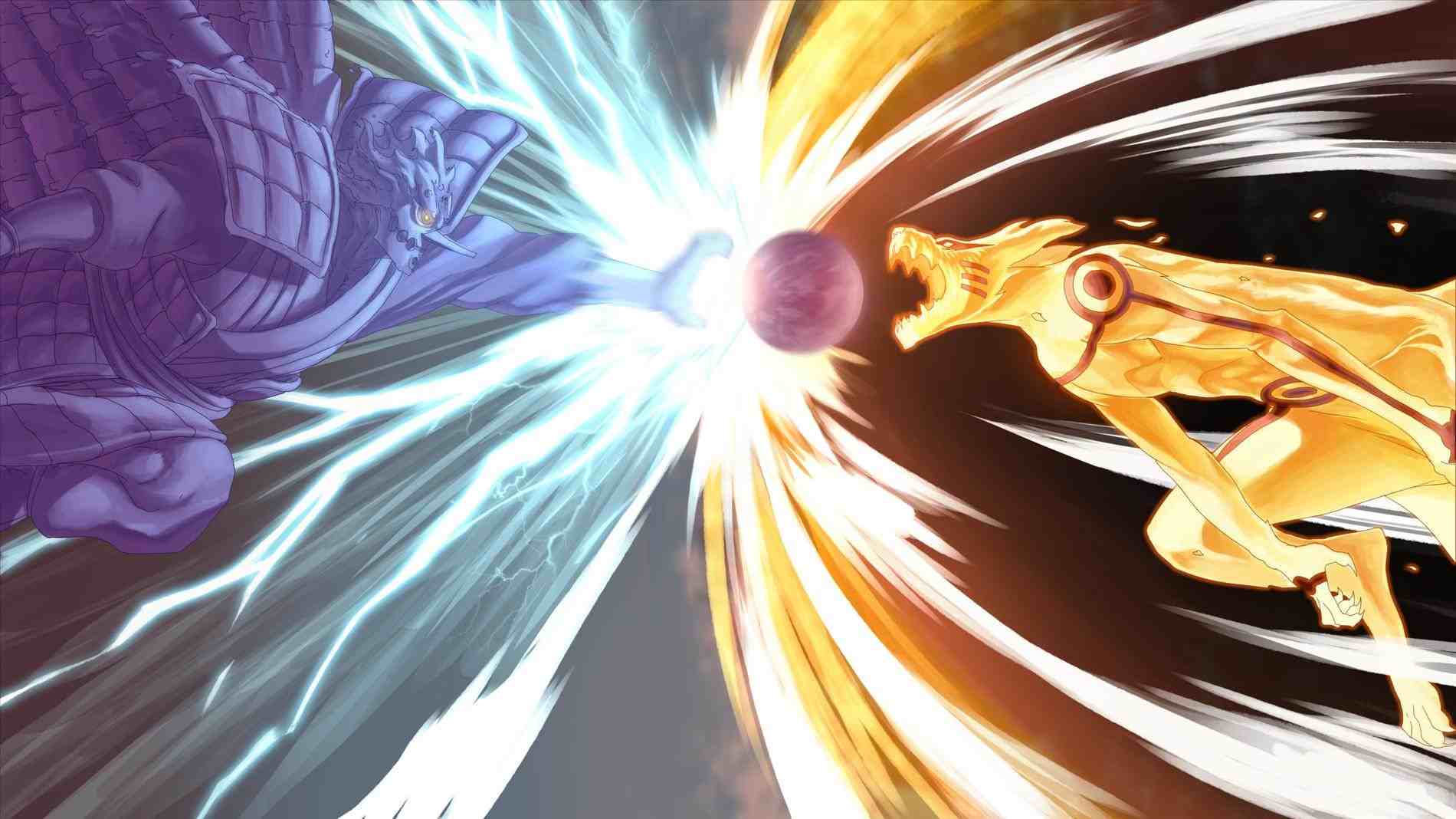 Naruto Rasengan vs Sasuke Chidori Wallpaper Free Naruto Rasengan vs Sasuke Chidori Background