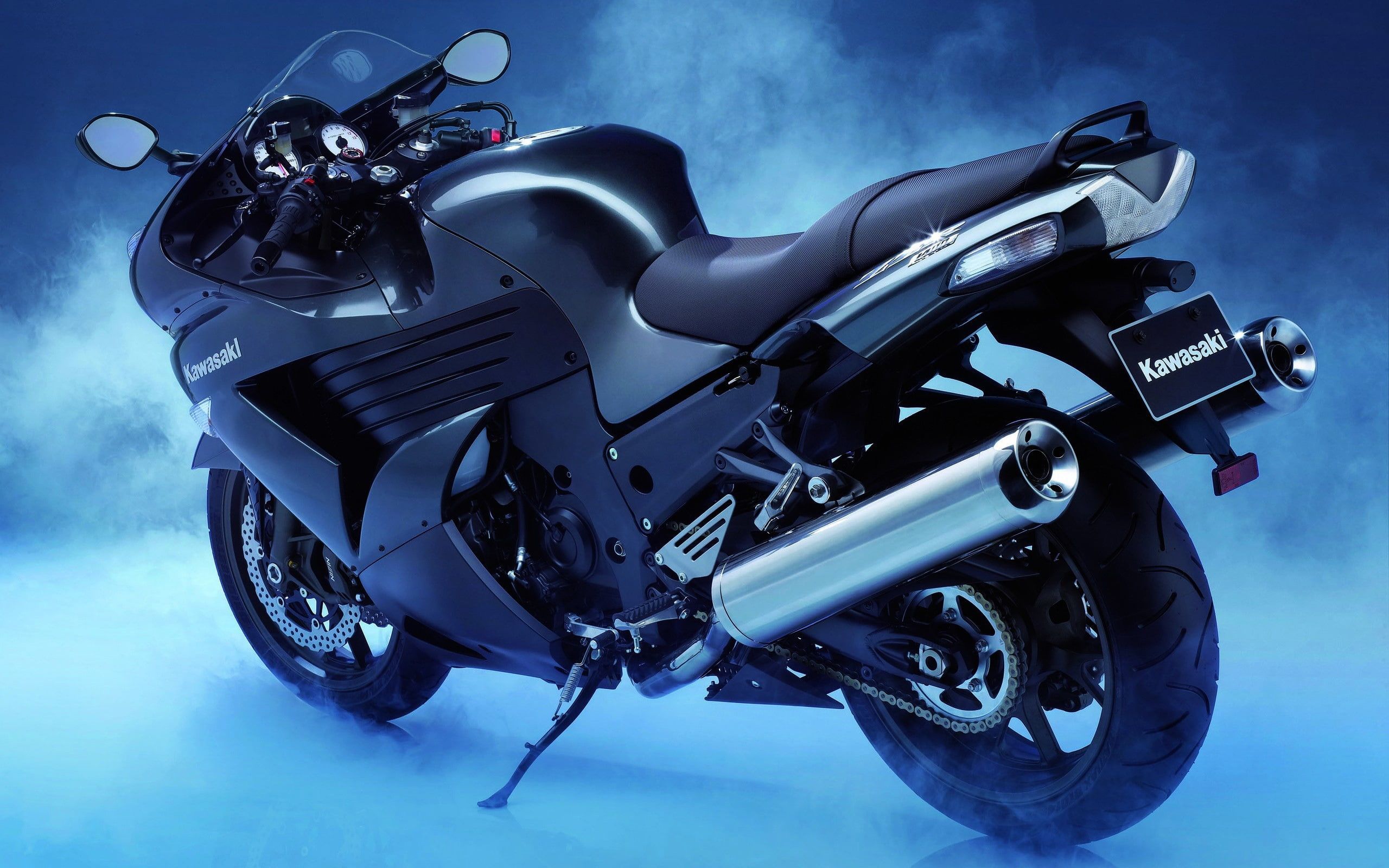 Kawasaki Ninja Black, black and white sports bike Kawasaki Ninja K # wallpaper #hdwallpaper #desktop. Motorcycle wallpaper, Kawasaki, Ninja motorcycle