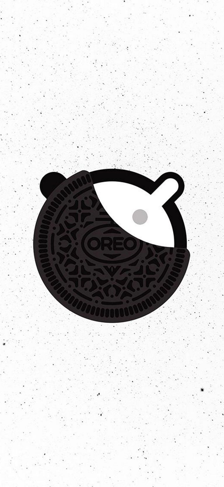 Android Oreo Logo Minimal Full HD Wallpaper Download Free