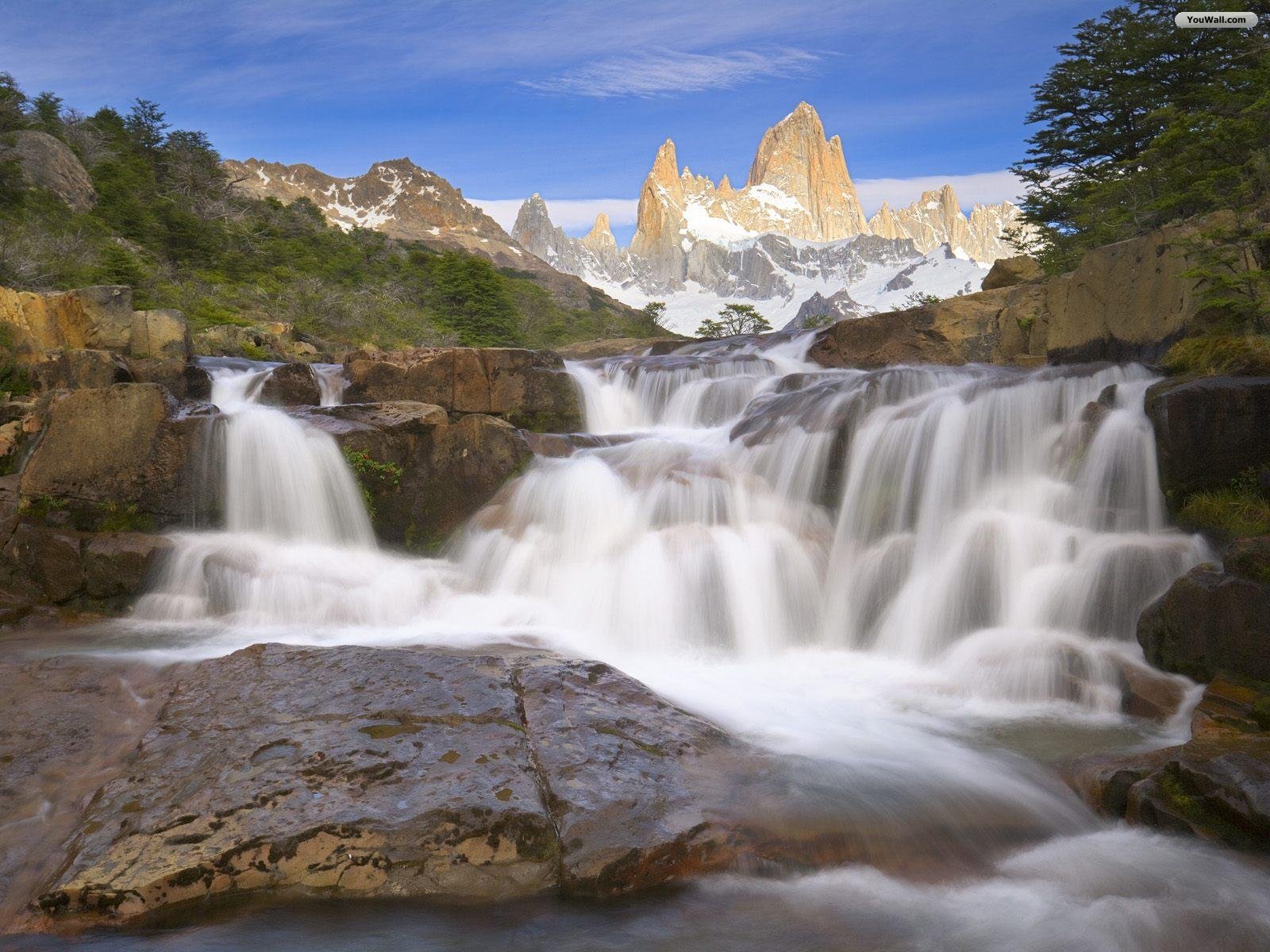 Beautiful Waterfalls Wallpaper Desktop Wallpaper mountain Flows To Me Like A River